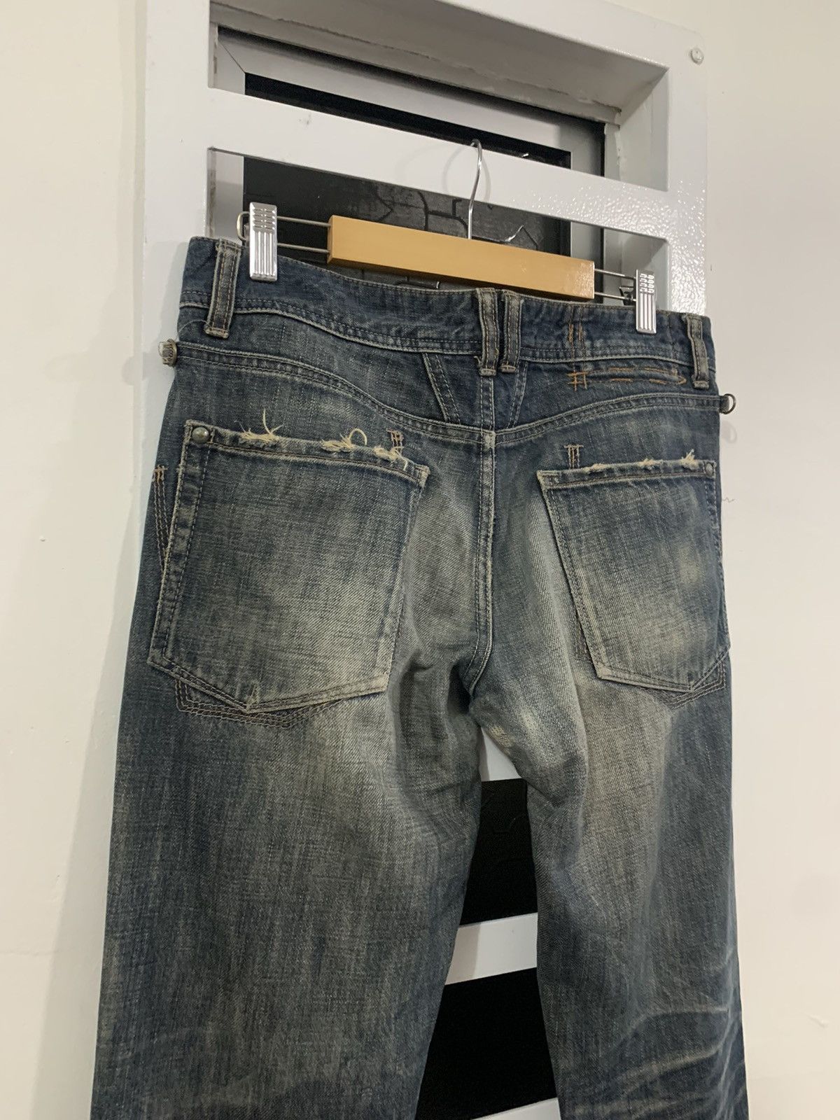 Marithe + Francois Girbaud Marithe Francois Girbaud Distressed Denim Size US 30 / EU 46 - 5 Thumbnail