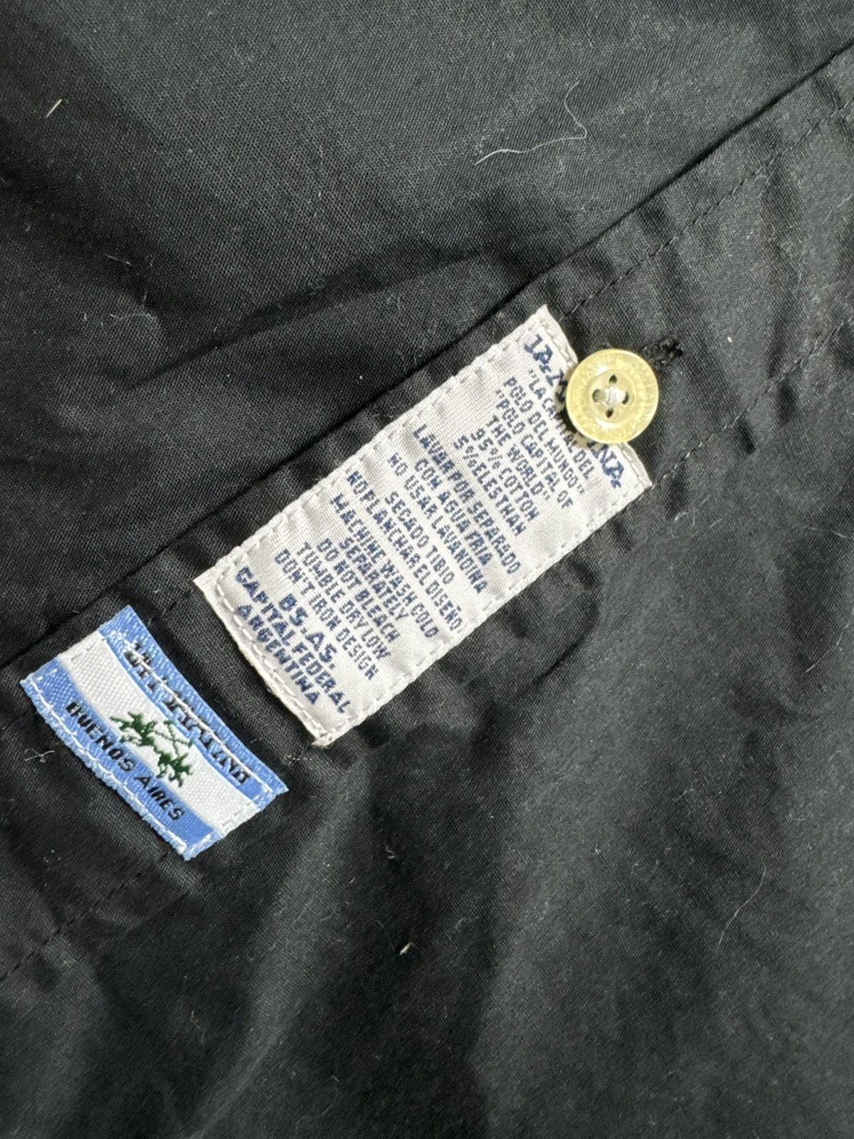 La Martina La Martina Ferrari Racing Button Up Shirt Black Size M Size US M / EU 48-50 / 2 - 5 Thumbnail