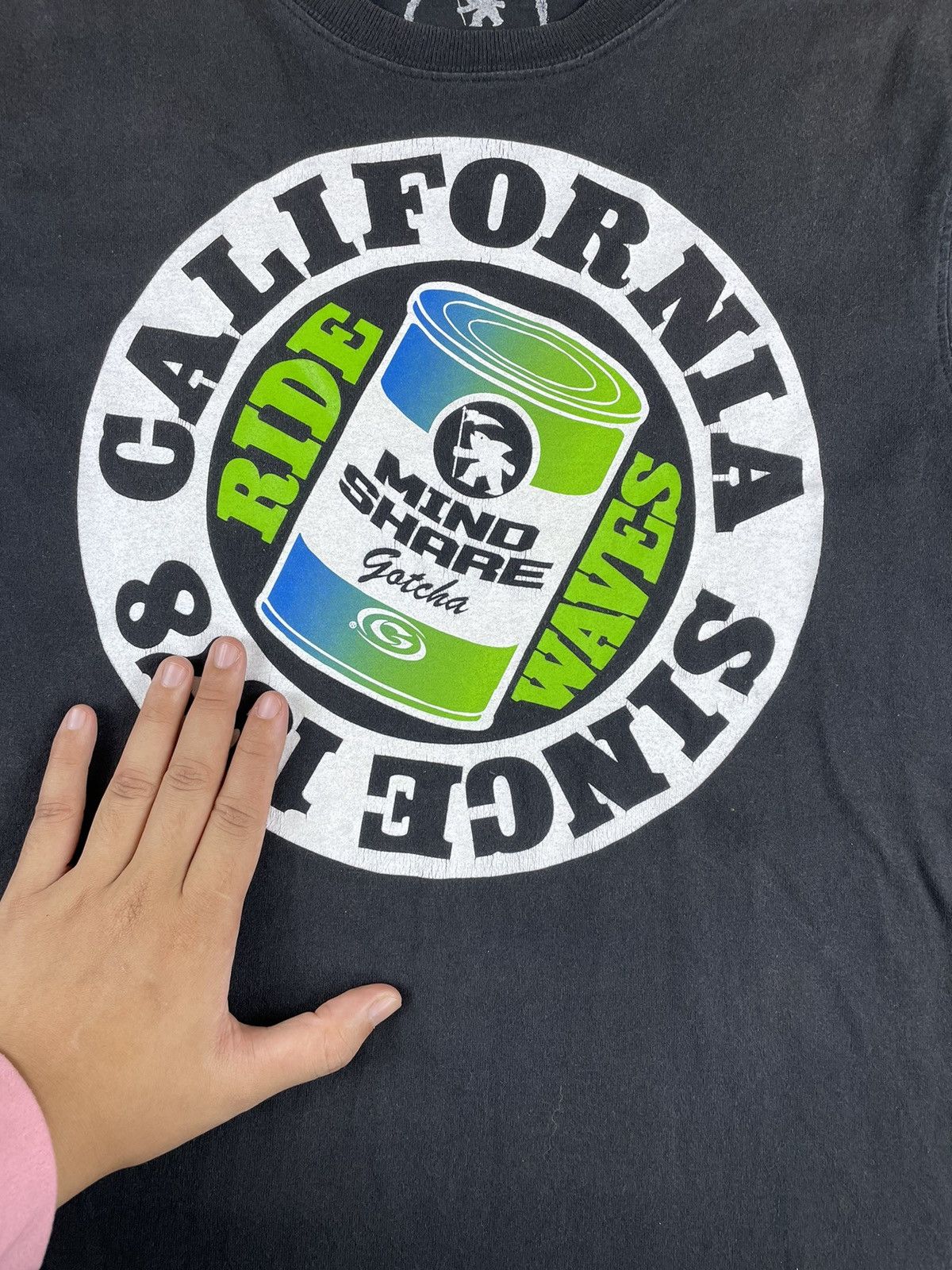 Gotcha × Vintage Vintage GOTCHA California Surf Style Tshirt Size US S / EU 44-46 / 1 - 5 Thumbnail