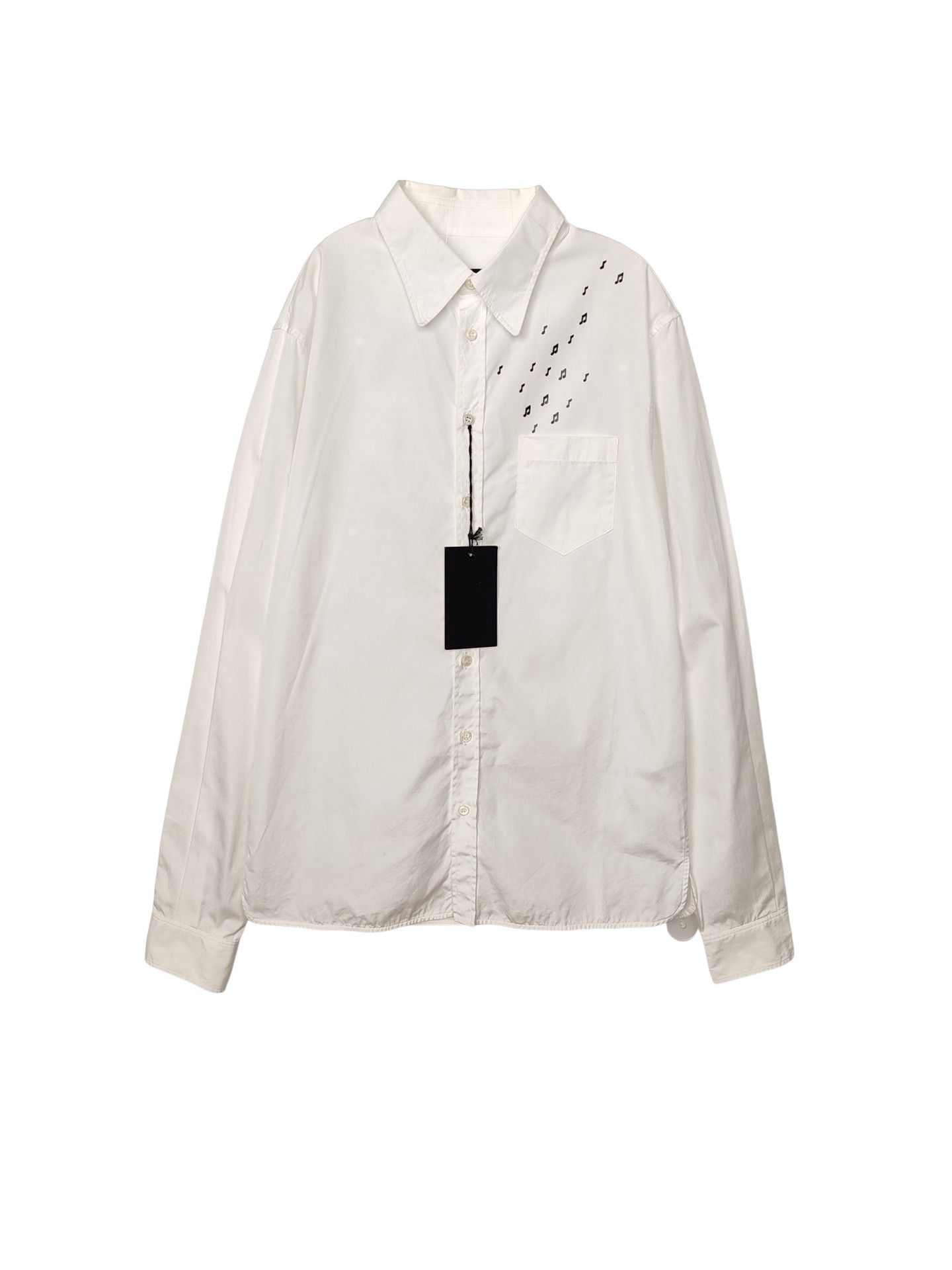 Dsquared2 Dsquared2 Music Note Button Up Shirt Size 48 Size US M / EU 48-50 / 2 - 1 Thumbnail