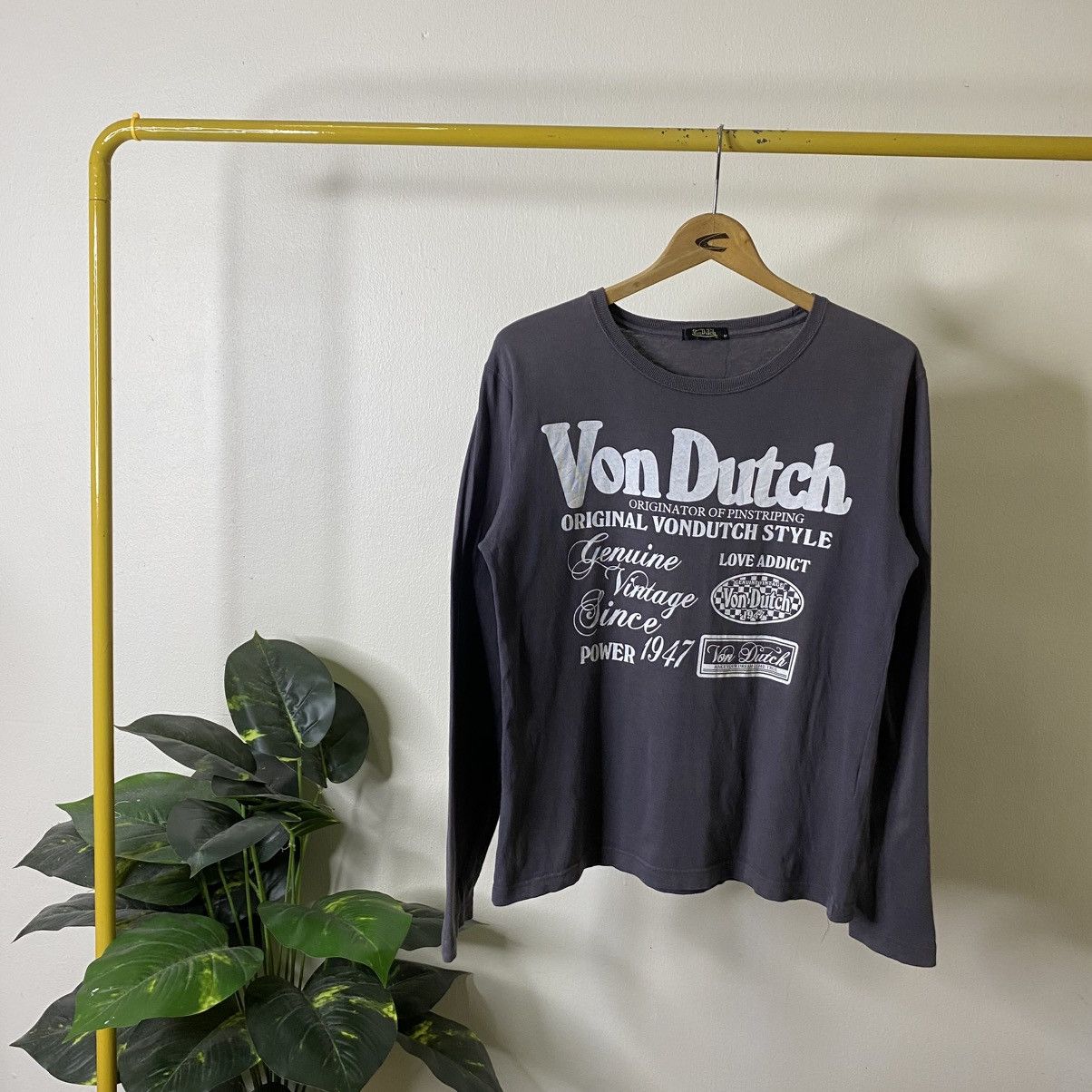 Von Dutch Vintage Y2K Von Dutch LS T Shirt Size US M / EU 48-50 / 2 - 1 Thumbnail
