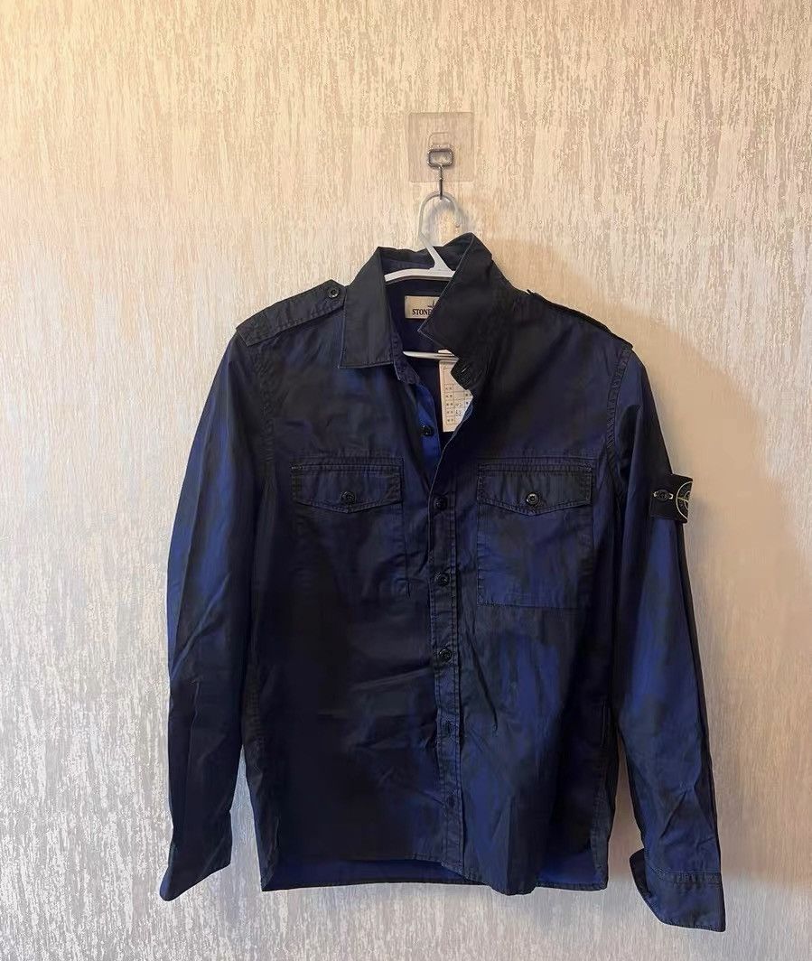 Stone Island Stone Island Nylon Lapel Jacket Size US M / EU 48-50 / 2 - 1 Thumbnail