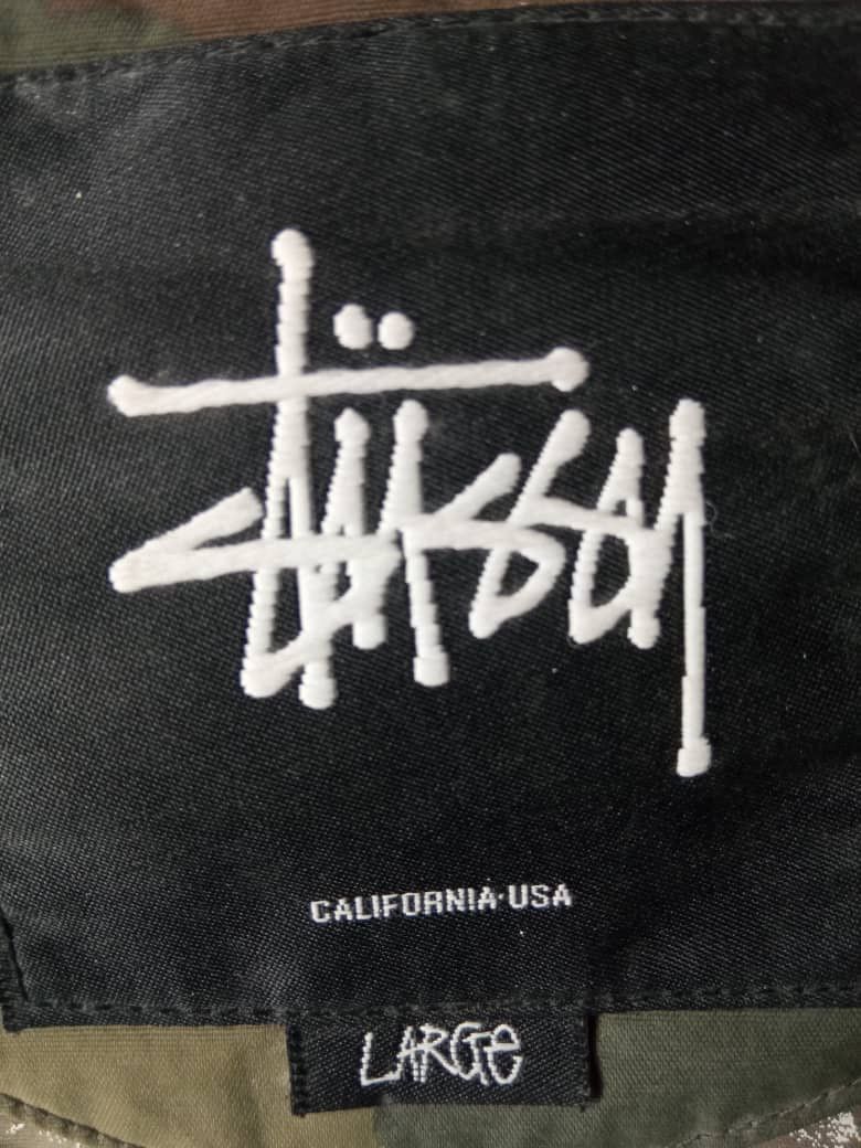 Stussy Stussy m varsity light jacket camouflage Size US L / EU 52-54 / 3 - 6 Thumbnail