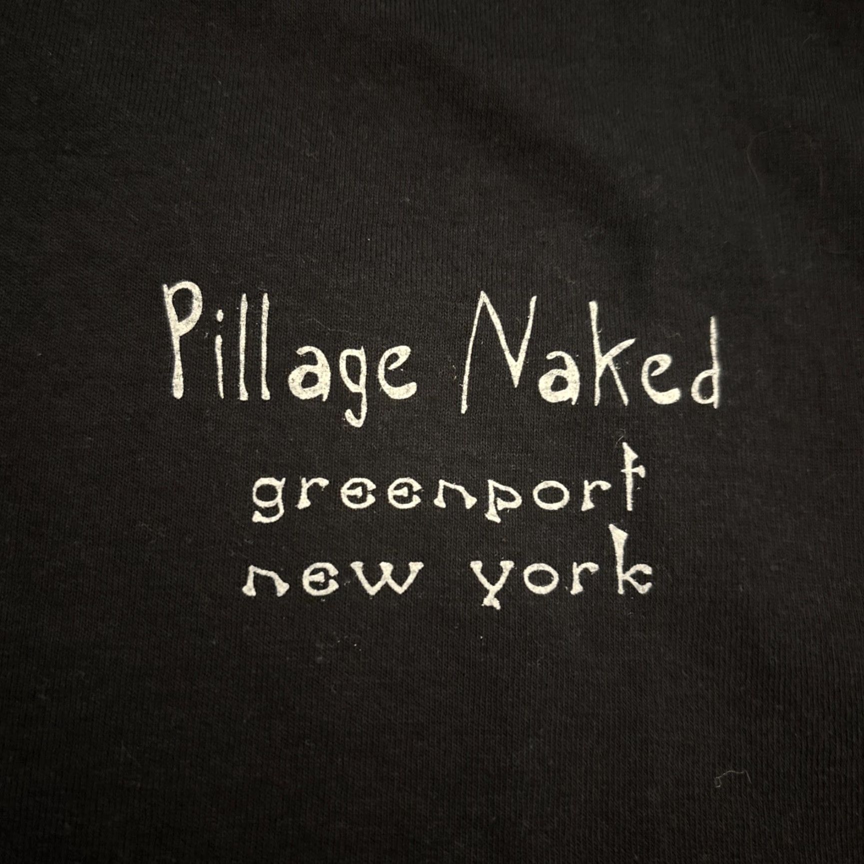 Gildan Pillage Naked Show Off Your Cannonballs Greenport New York T Shirt L Men Black Gildan Pirate T-Shirt Size US L / EU 52-54 / 3 - 3 Thumbnail