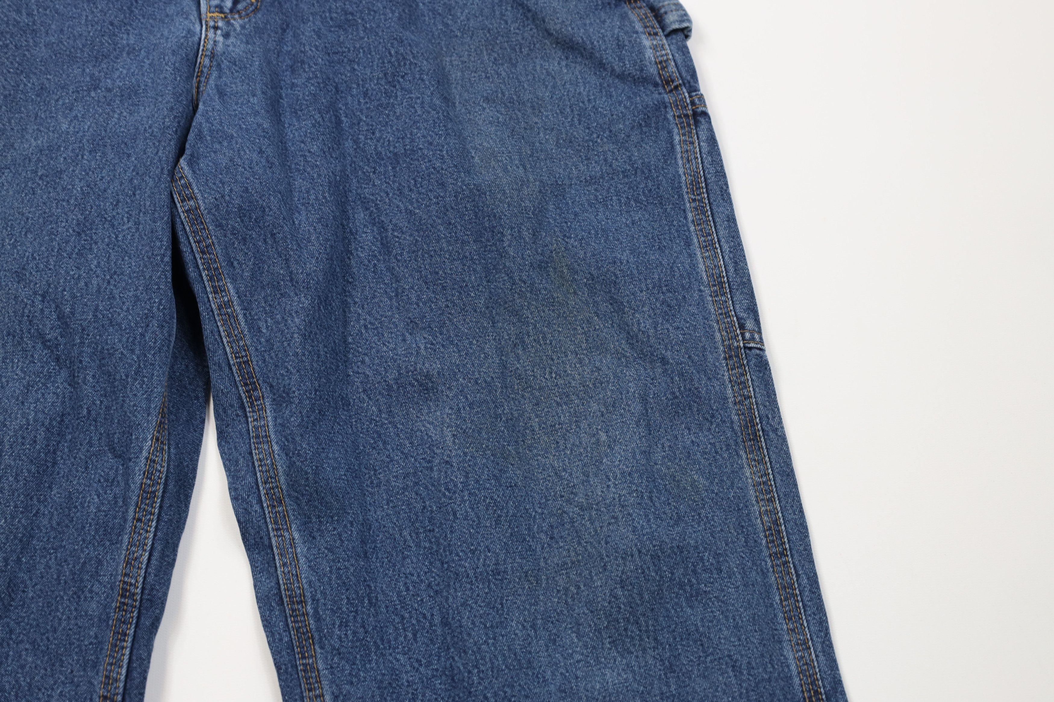 Carhartt Vintage Y2K Carhartt Loose Original Fit Wide Leg Denim Jeans Size US 34 / EU 50 - 7 Thumbnail