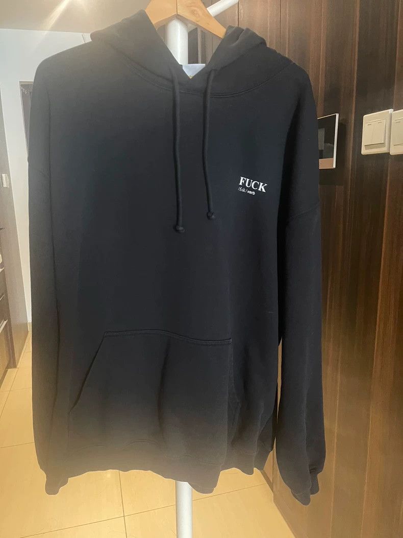 Vetements Vetements Black sweatshirt Size US M / EU 48-50 / 2 - 1 Thumbnail