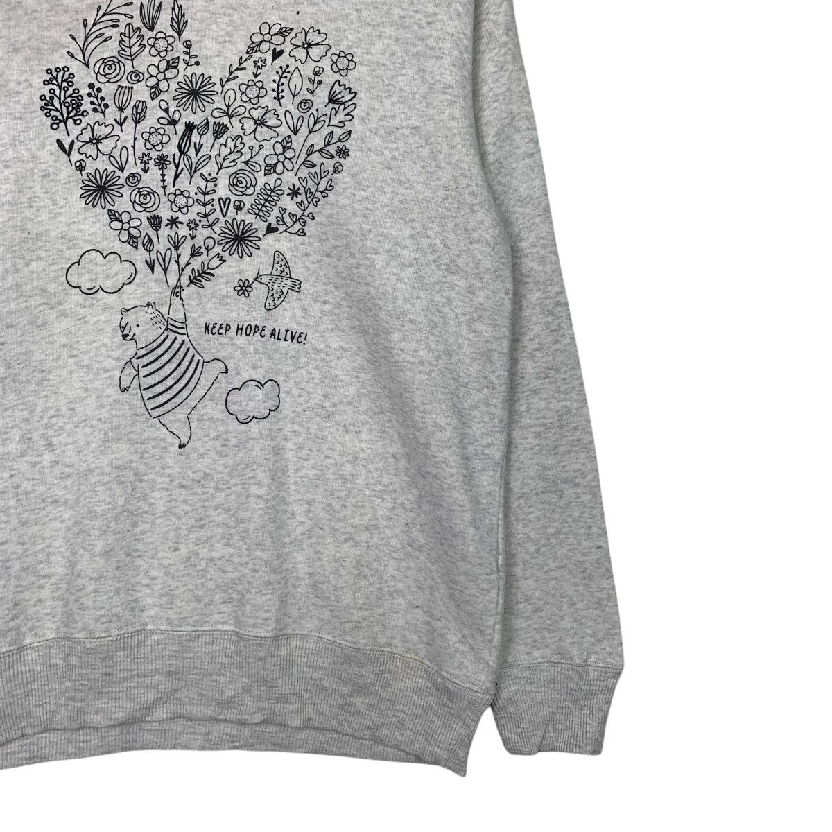 Japanese Brand Japanese Brand Art wave Love Bear Sweatshirt Size L / US 10 / IT 46 - 4 Thumbnail