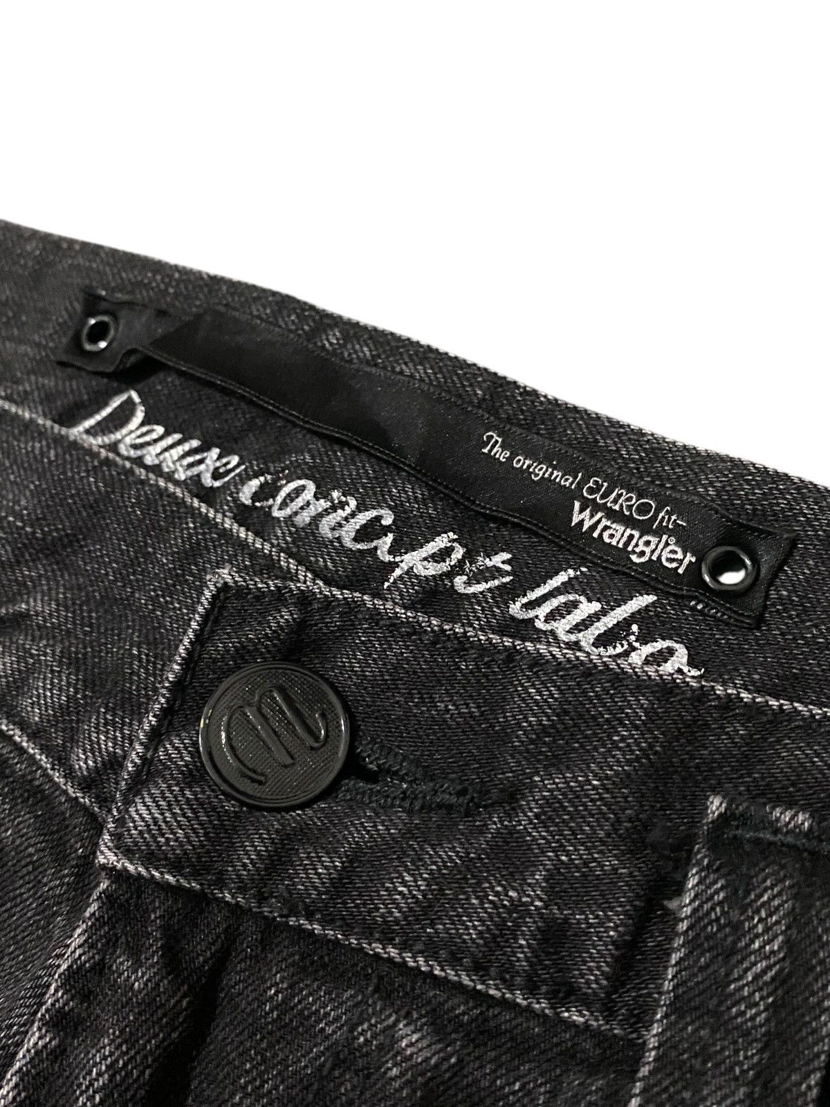 Wrangler Wrangler Washed Old Black Bootcut Denim Size US 33 - 6 Thumbnail