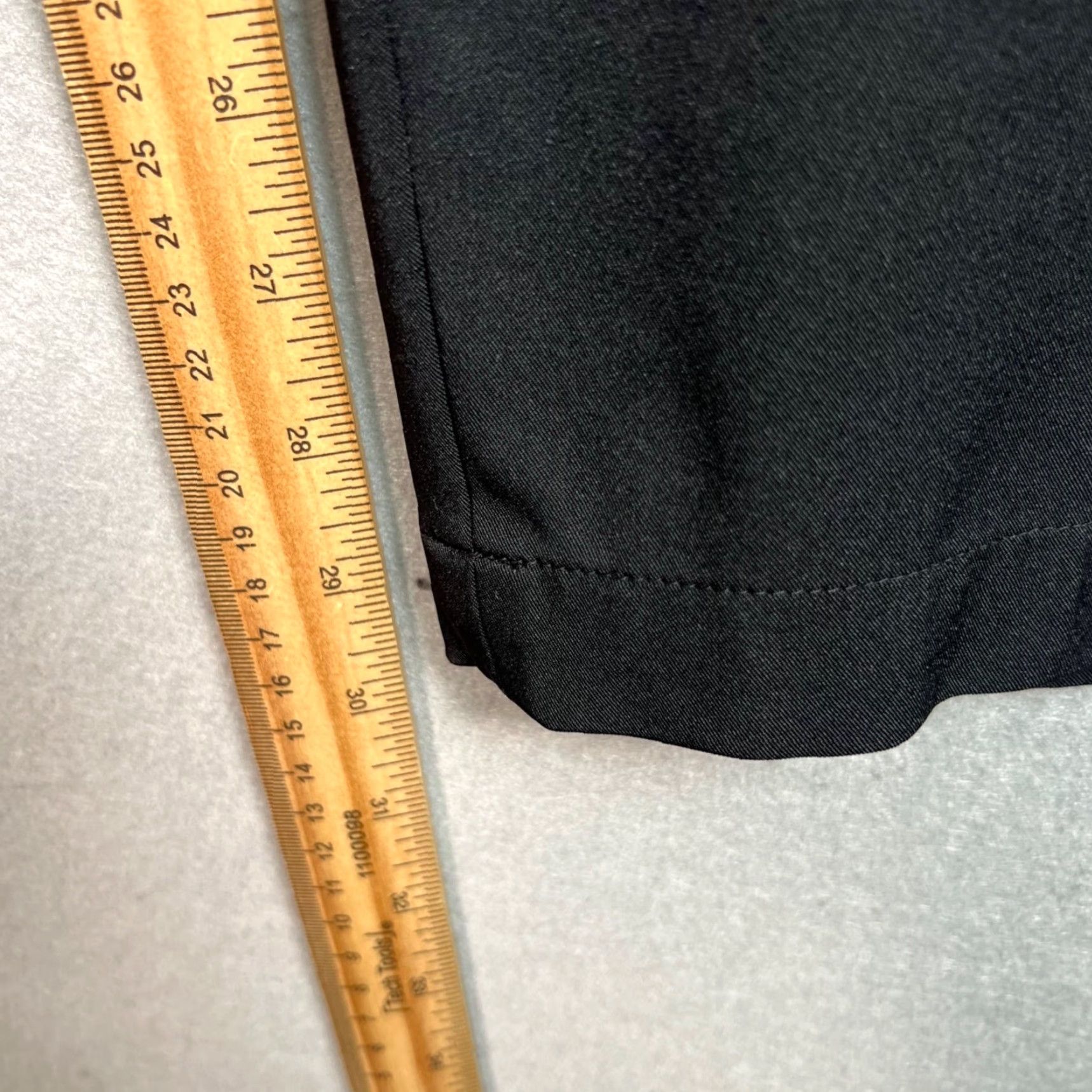 Ann Taylor Ann Taylor Black Stretch Pants Size 6 Nylon/Spandex Womens Casual Slim Fit Size 28" / US 6 / IT 42 - 6 Thumbnail