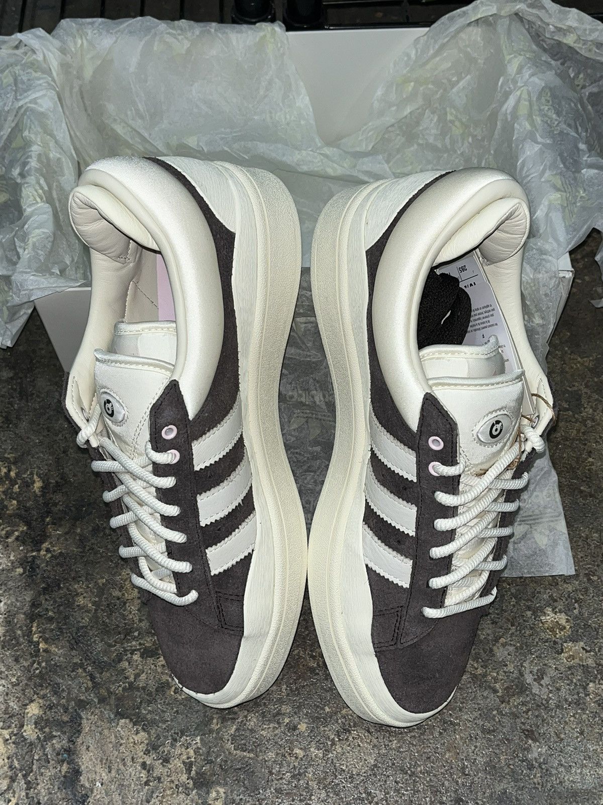 Adidas Bad Bunny x Adidas The Last Campus Brown Sz. 10.5 Size US 10.5 / EU 43-44 - 4 Thumbnail
