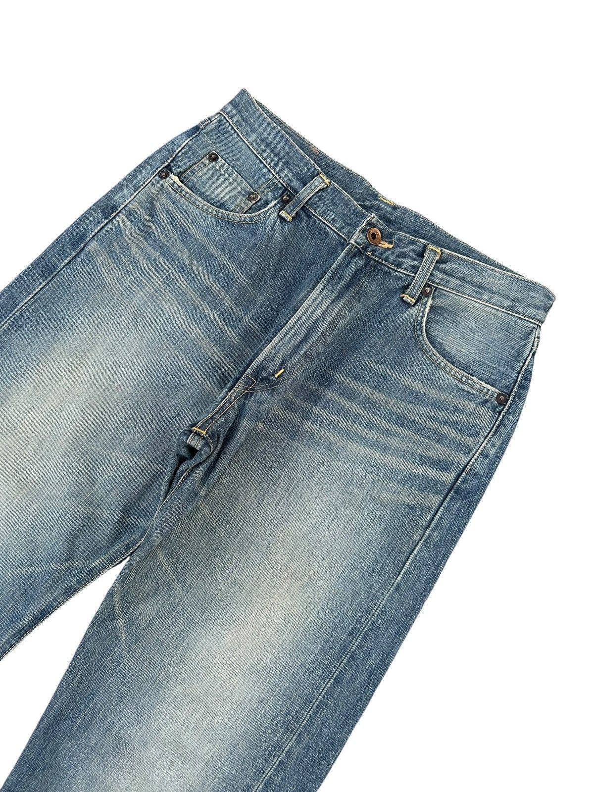 Kapital Vintage Edwin 505xx Selvedge Japanese Brand Denim Jeans 🎌☠️ Size US 31 - 2 Thumbnail