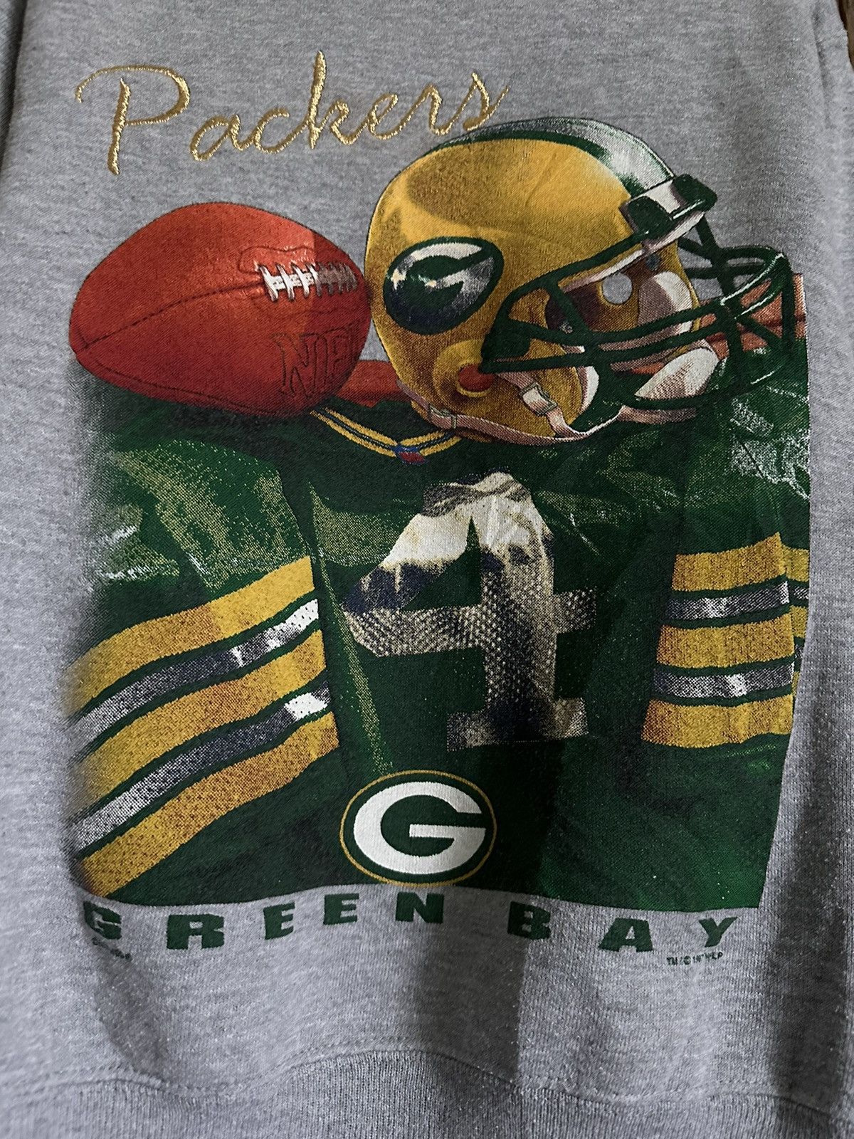 NFL × Nutmeg × Vintage Vintage 1997 NFL Green Bay Packers Nutmeg Women’s Sweatshirt Size M / US 6-8 / IT 42-44 - 4 Thumbnail