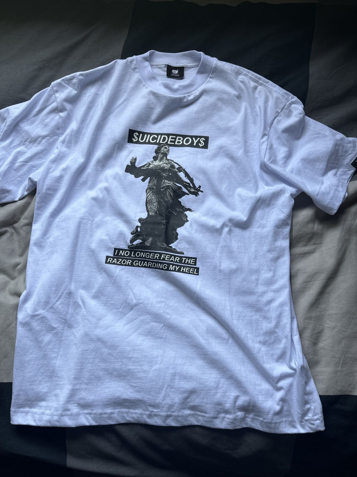 image of G59 Records G59 Razor Shirt in White, Men's (Size Medium)