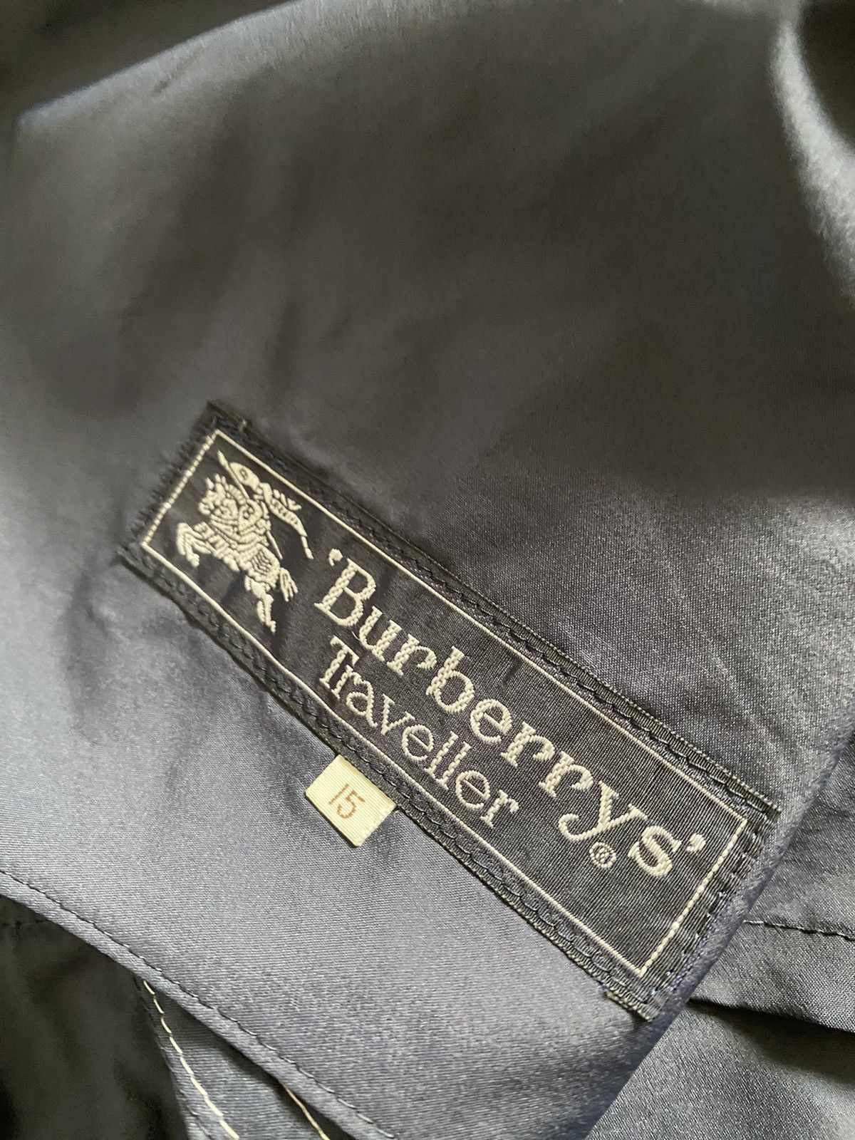 Burberry VTG 80's Burberry's Sport Traveller hoodie gold button Size US M / EU 48-50 / 2 - 16 Thumbnail