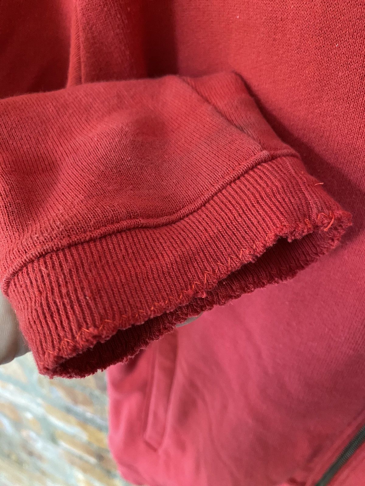 Lounge Lizard 2000s Red Anorak hoodie Size US M / EU 48-50 / 2 - 9 Thumbnail