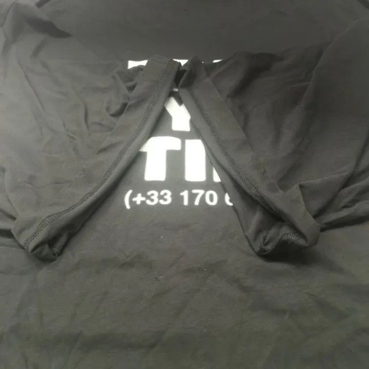 Balenciaga Balenciaga Balenciaga SS23 Black Graphic Short Sleeve TShi Size US M / EU 48-50 / 2 - 5 Thumbnail