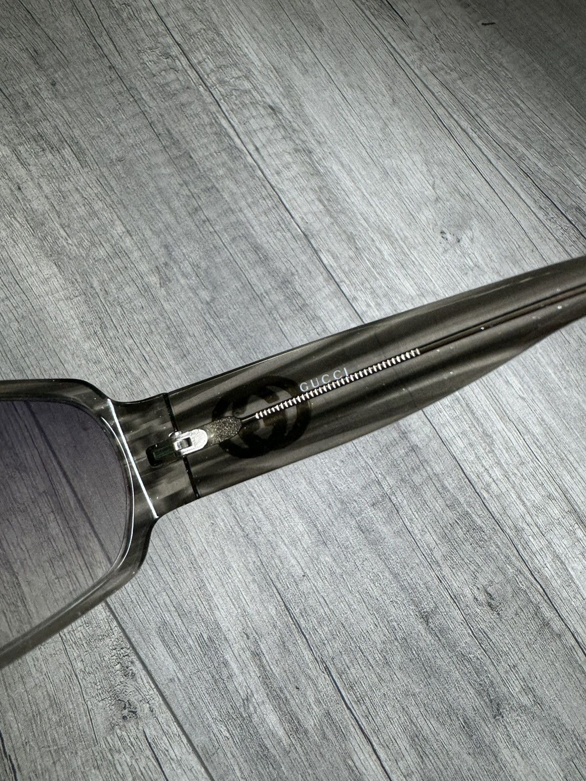 Gucci Gucci GG Logo transparent grey sunglasses - GG 2935/S Size ONE SIZE - 6 Thumbnail