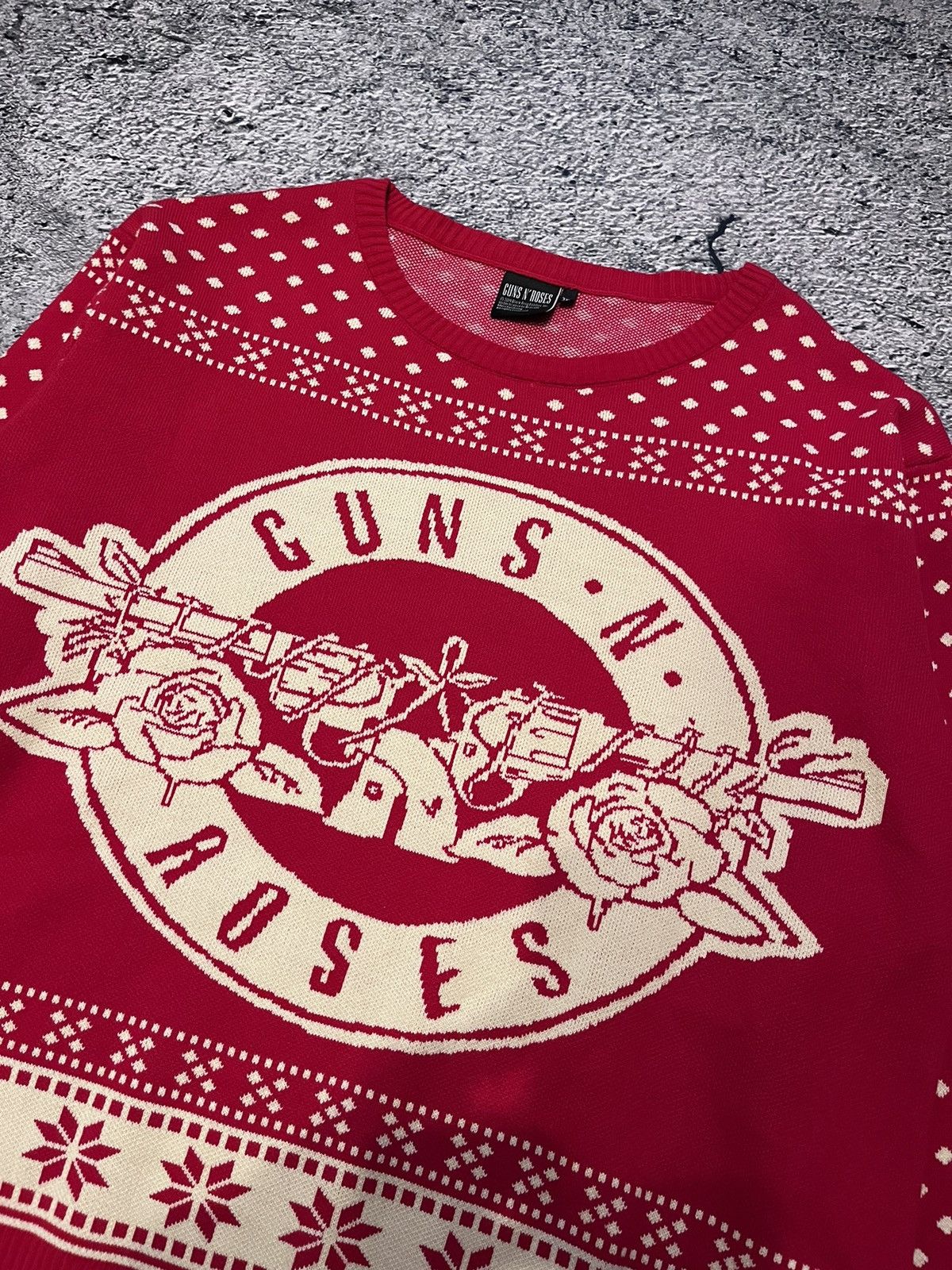 Coca Cola × Vintage Guns n roses Christmas 🎄 sweater knitwear Size US XXL / EU 58 / 5 - 4 Thumbnail