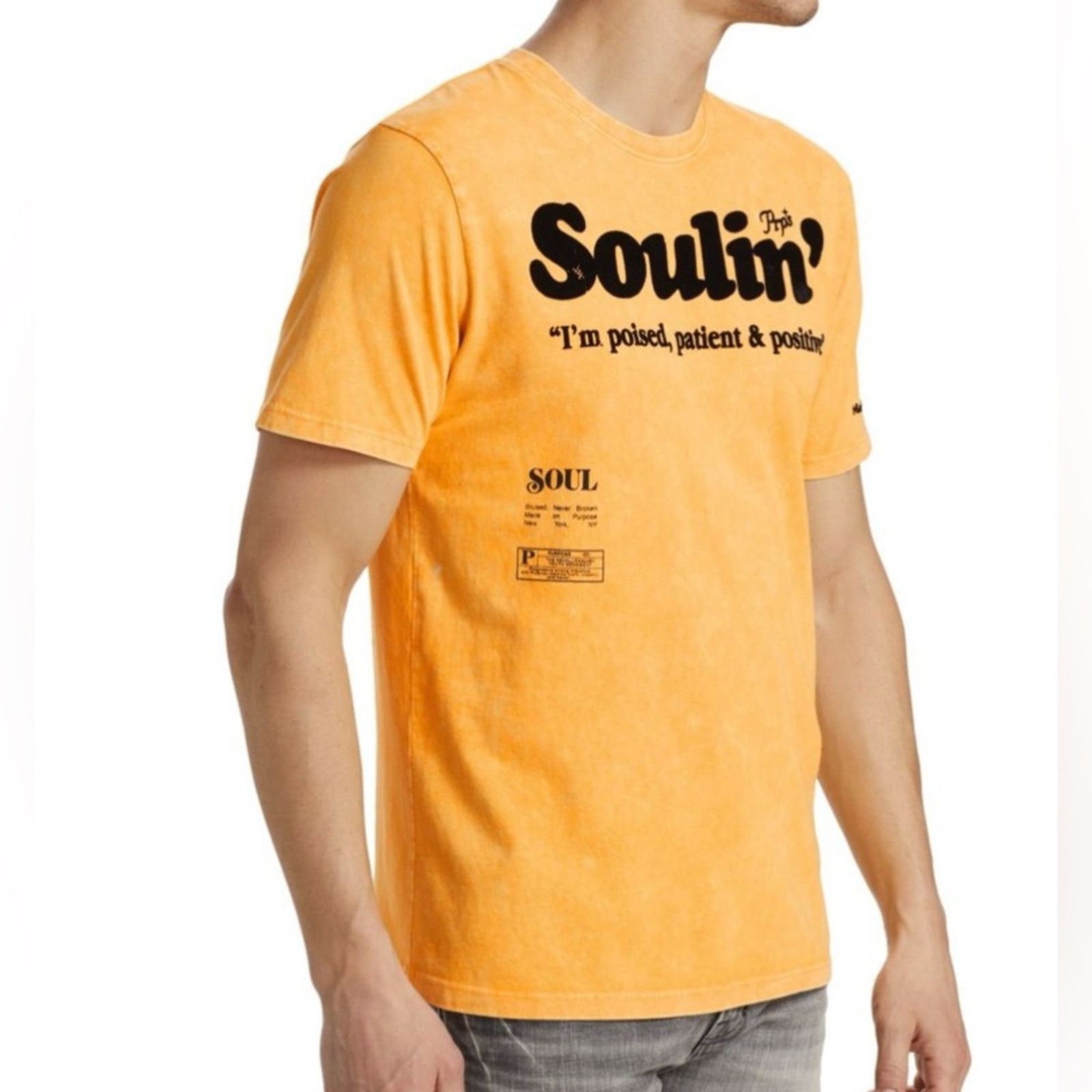 Prps NWT PRPS Soulin Graphic Tee in Yellow Size US S / EU 44-46 / 1 - 2 Thumbnail