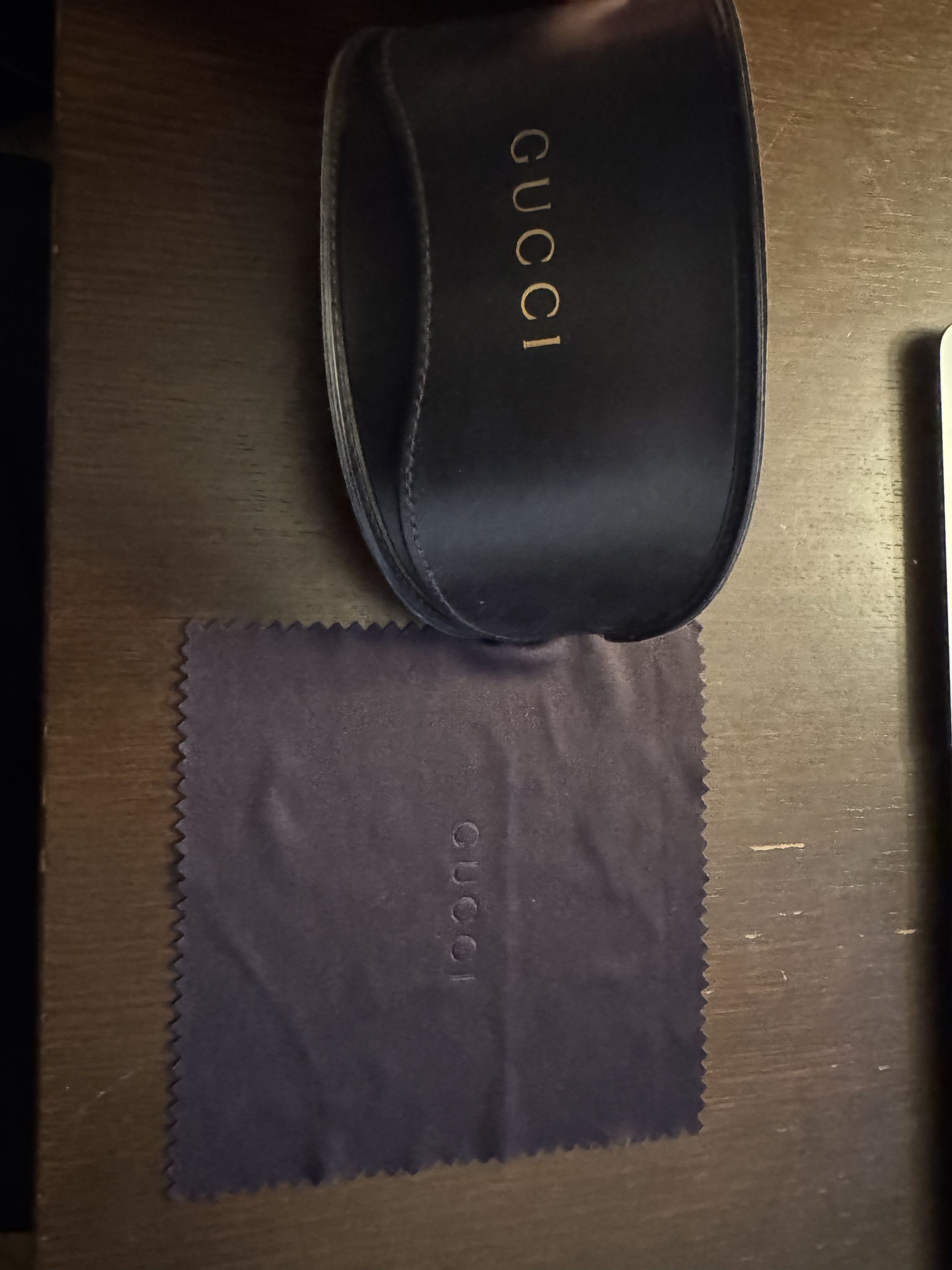Gucci Gucci '00s Brown Monogram Signature Rectangular Glasses Size ONE SIZE - 8 Thumbnail