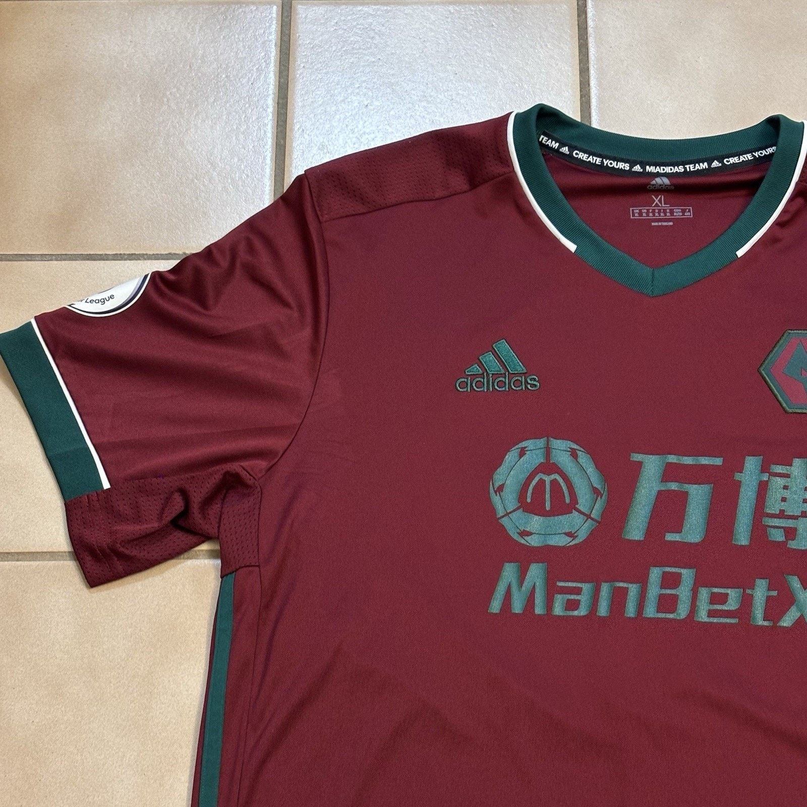 Adidas Wolverhampton Third Football Shirt Jersey 2020 2021 Adidas Size US XL / EU 56 / 4 - 4 Thumbnail