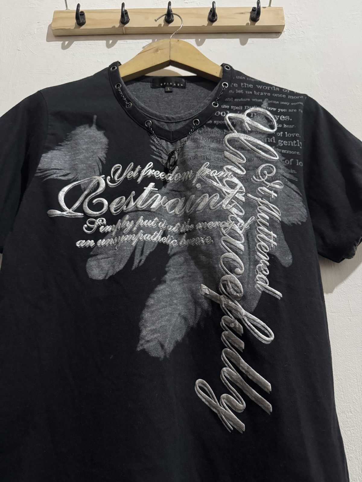 Hysteric Glamour Y2k Spinash double layer ifsixwasnine Tee Size US M / EU 48-50 / 2 - 3 Thumbnail