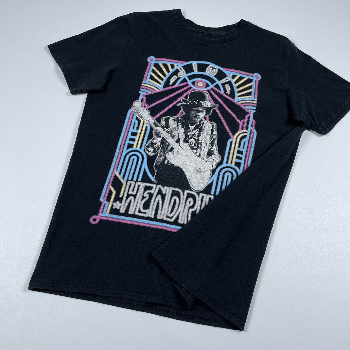 Band Tees Jimi Hendrix T-shirt big logo tee Size US L / EU 52-54 / 3 - 4 Thumbnail