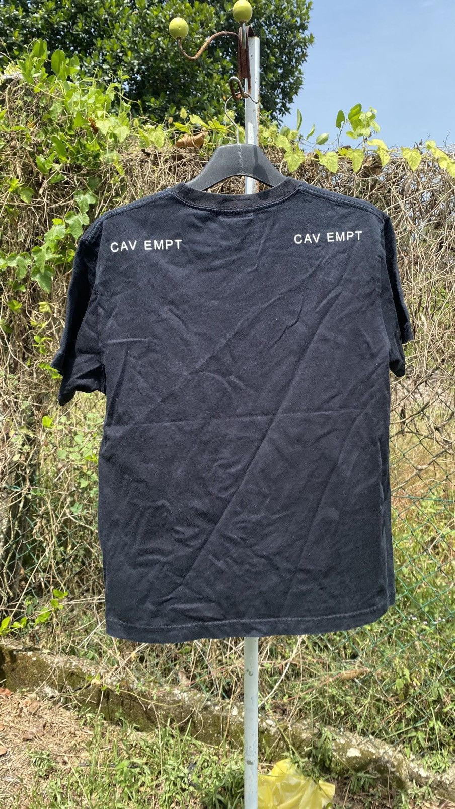 Japanese Brand Cav Empt Men's Black T-shirt Size US S / EU 44-46 / 1 - 8 Thumbnail