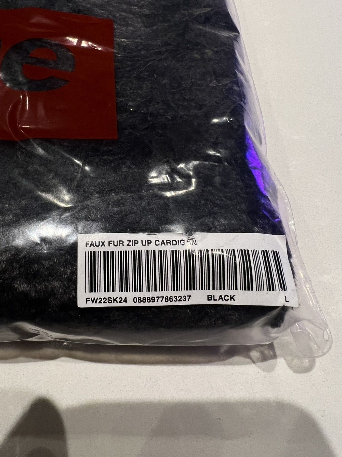 Supreme Supreme Faux Fur Zip Up Cardigan Black Large Size US L / EU 52-54 / 3 - 4 Thumbnail