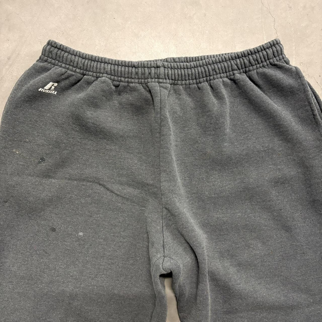 Russell Athletic Crazy Vintage Y2K/2000s Baggy Grey Russell Athletic Sweatpants! Size US 34 / EU 50 - 3 Thumbnail