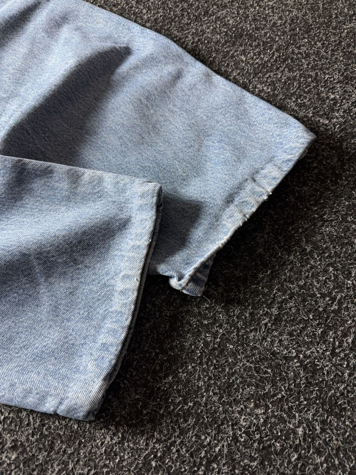 Wrangler 90s Wrangler USA Vintage Light Wash Straight Leg Jeans Size US 37 - 17 Thumbnail