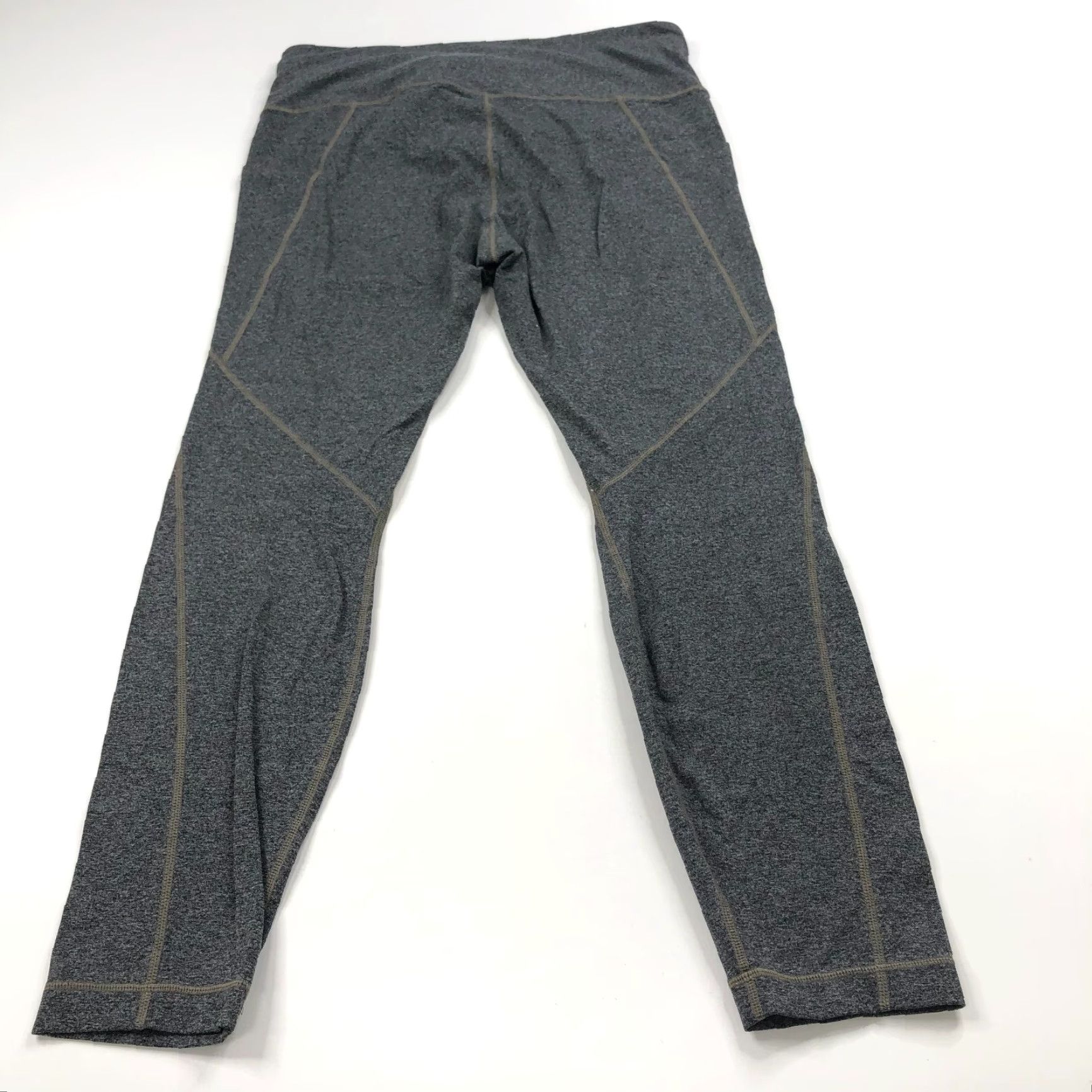 Athleta Athleta Leggings LG Salutation Stash Pocket Tight Black 32W 26L Women Activewear 198877 Limited Back Pockets N/A Size 24" / US 00 / IT 34 - 2 Thumbnail