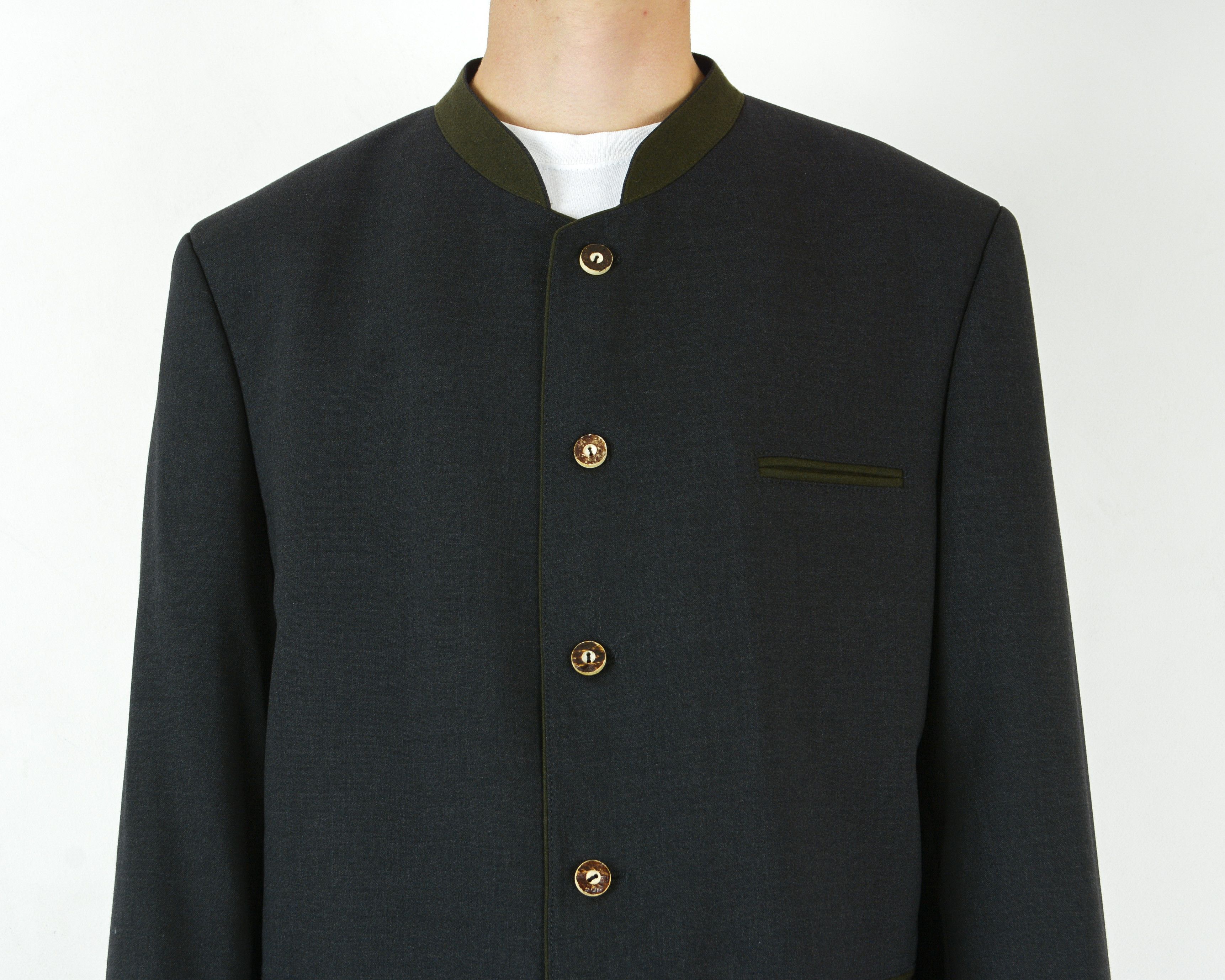 Vintage DISTLER Trachten Men's UK 44S US Blazer Wool Suit Jacket xl Size 44S - 7 Thumbnail