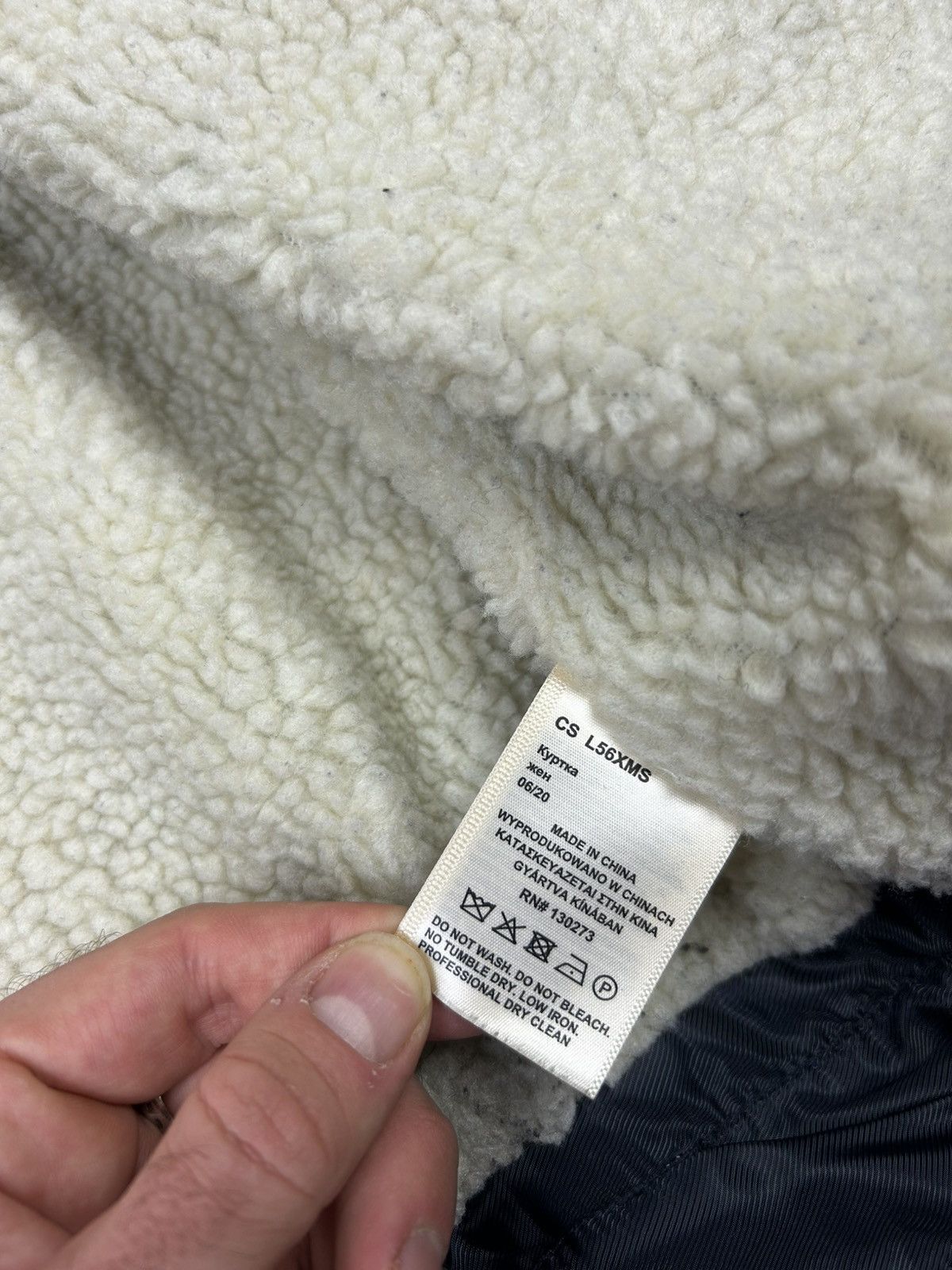 Lee Lee Vintage Fleece Wool Sherpa Jacket Size US M / EU 48-50 / 2 - 7 Thumbnail