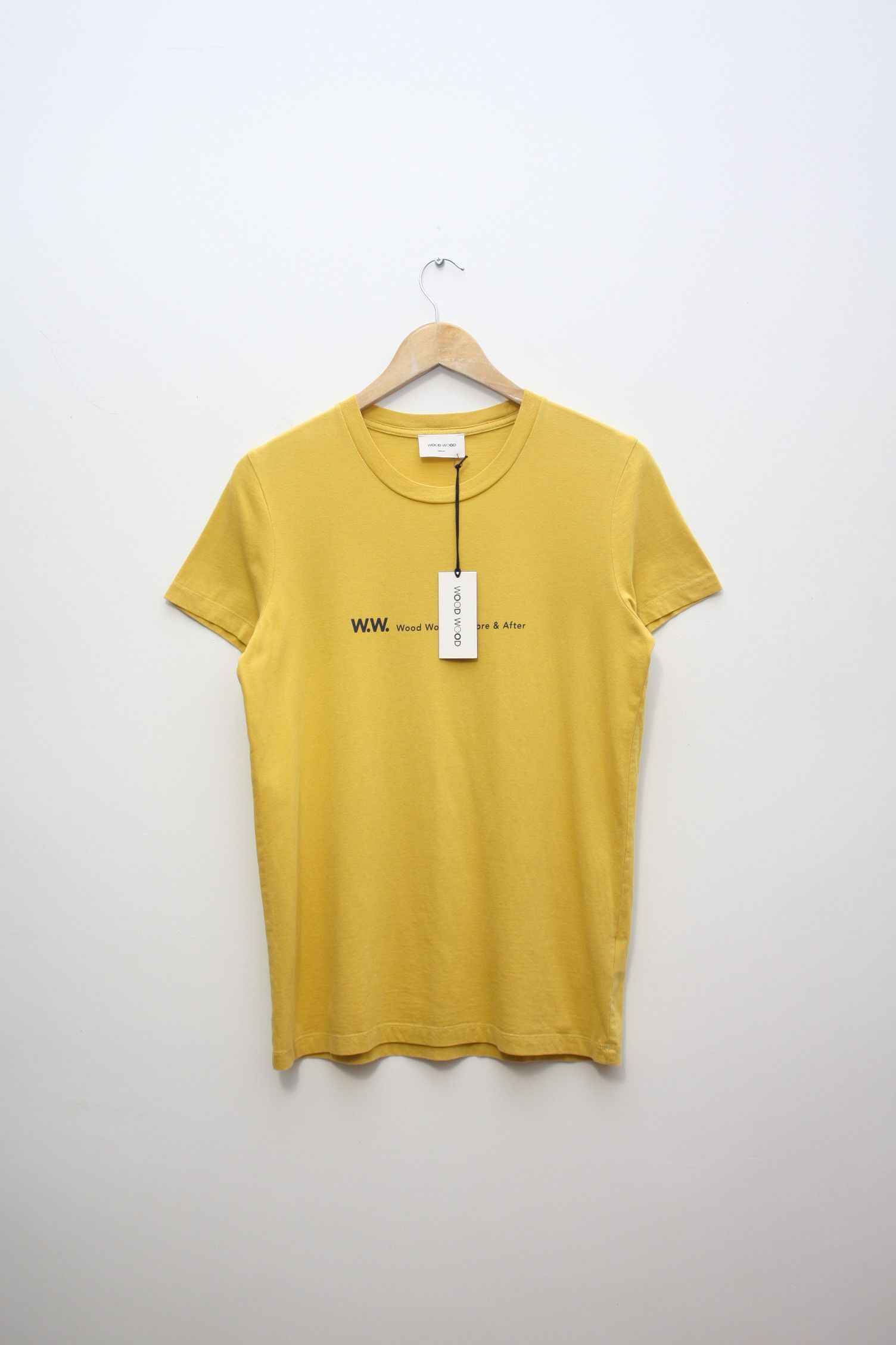 Wood Wood Wood Wood Eden T-Shirt Yellow A/W18 Size US M / EU 48-50 / 2 - 2 Thumbnail