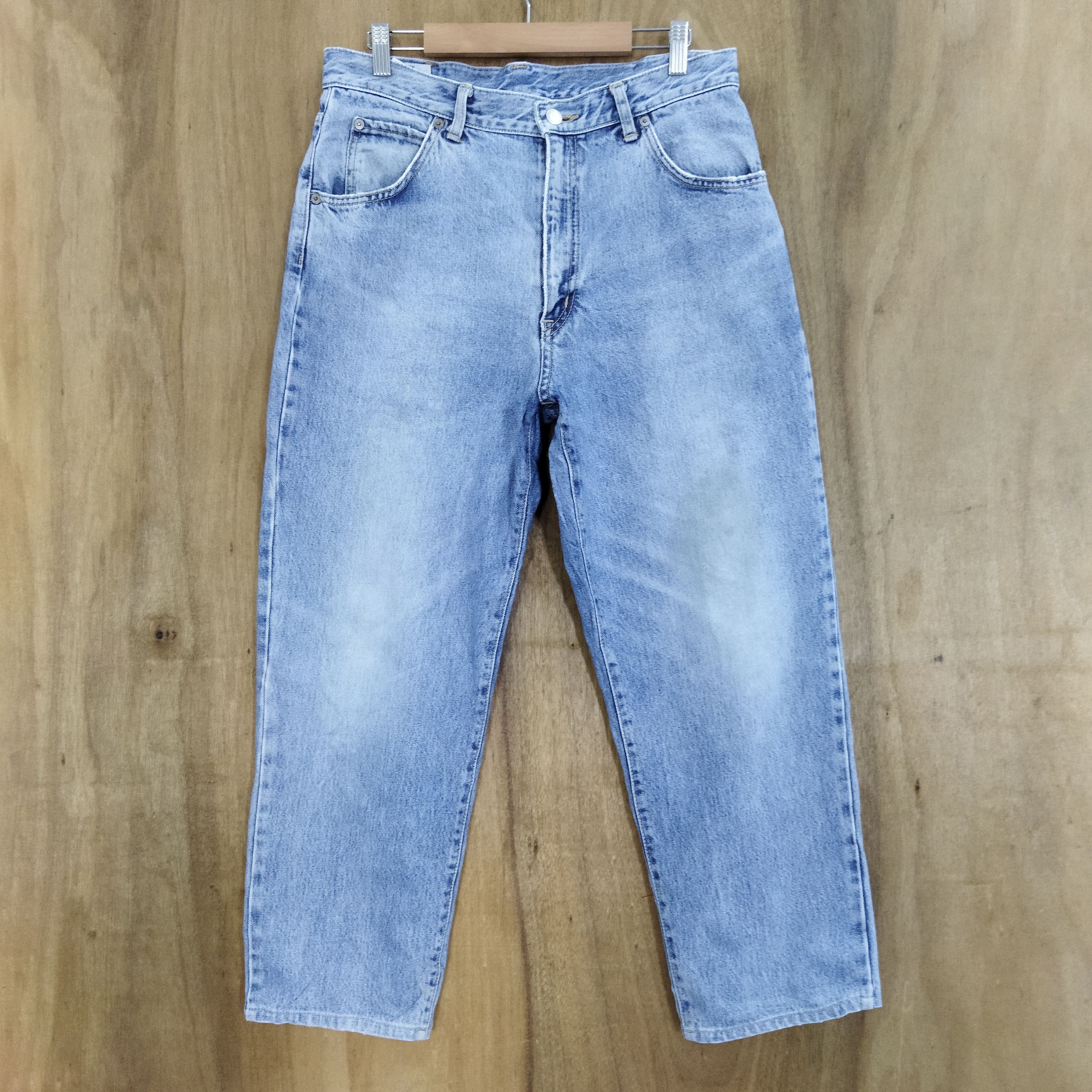 Edwin × Vintage VINTAGE EDWIN LIGHT BLUE JEANS PANTS Size US 32 / EU 48 - 1 Thumbnail