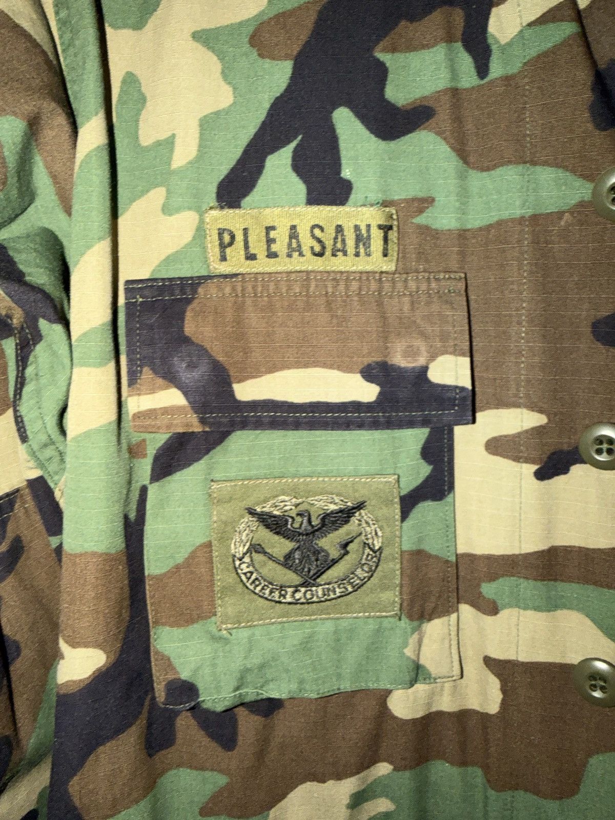 Other Army Vintage Woodland Jacket Size US S / EU 44-46 / 1 - 4 Thumbnail