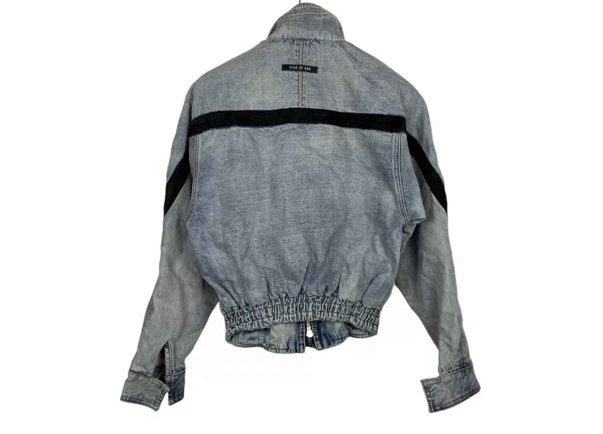 Fear of God Fear Of God 6th Suede Panel Denim Jacket J31 Size US XS / EU 42 / 0 - 2 Thumbnail