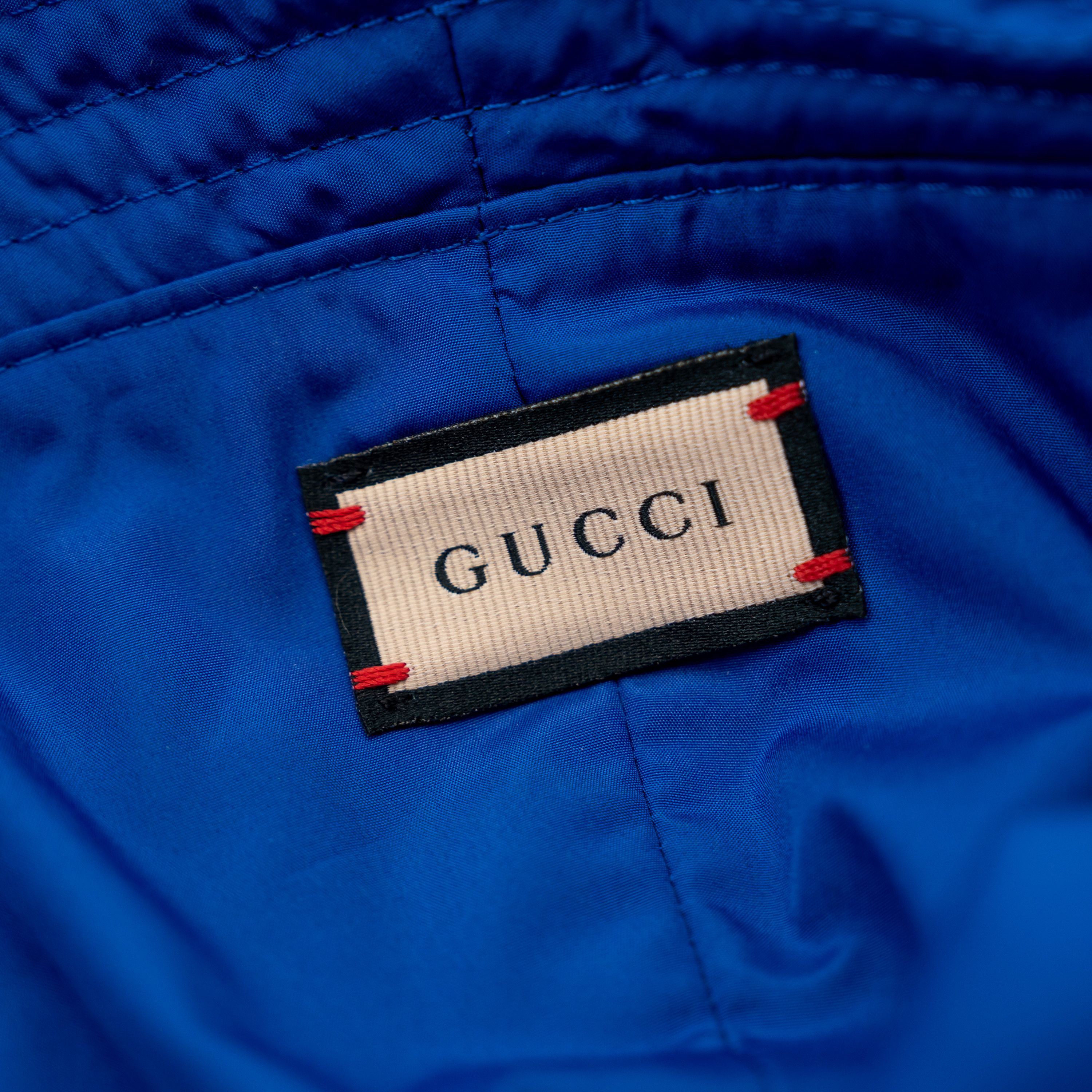 Gucci size S - Gucci GG Blue Brella Cloche Bucket Hat Cap Size ONE SIZE - 7 Thumbnail