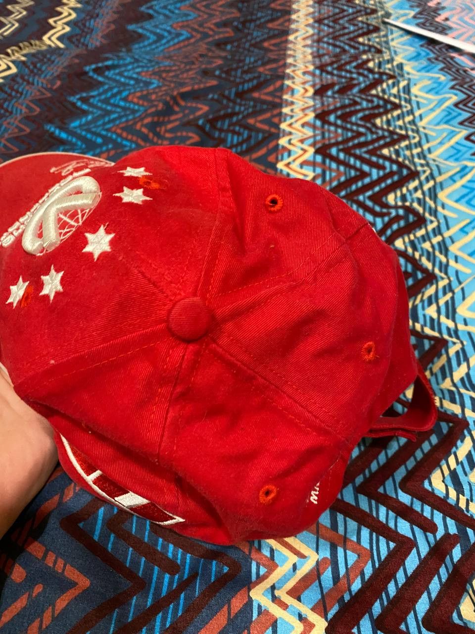 Vintage Schumacher Schumi F1 2003 Seven Star Formula One VTG Red Hat Size ONE SIZE - 7 Thumbnail