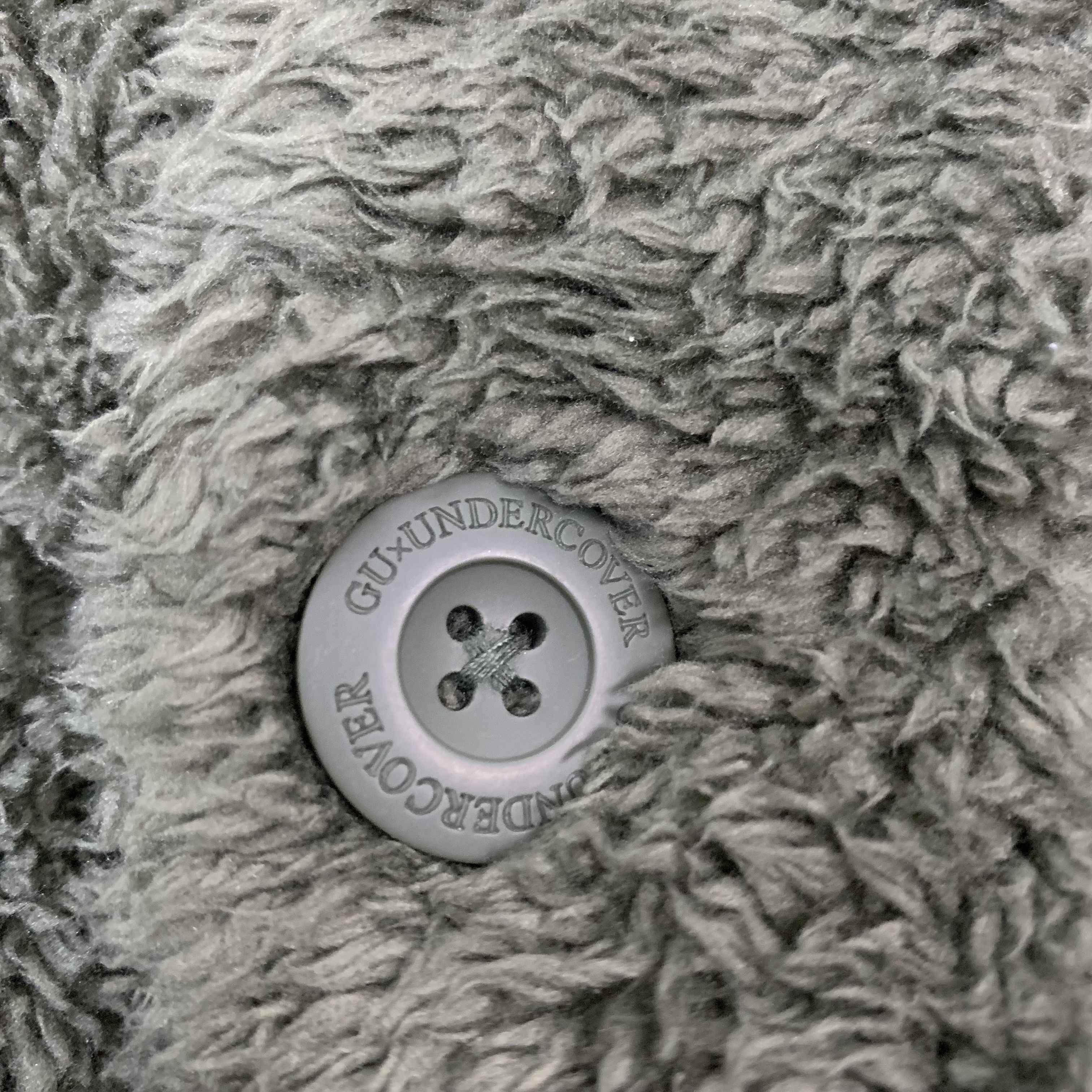GU × Undercover GU x Undercover Fleece Cardigan Jacket Size US S / EU 44-46 / 1 - 5 Thumbnail