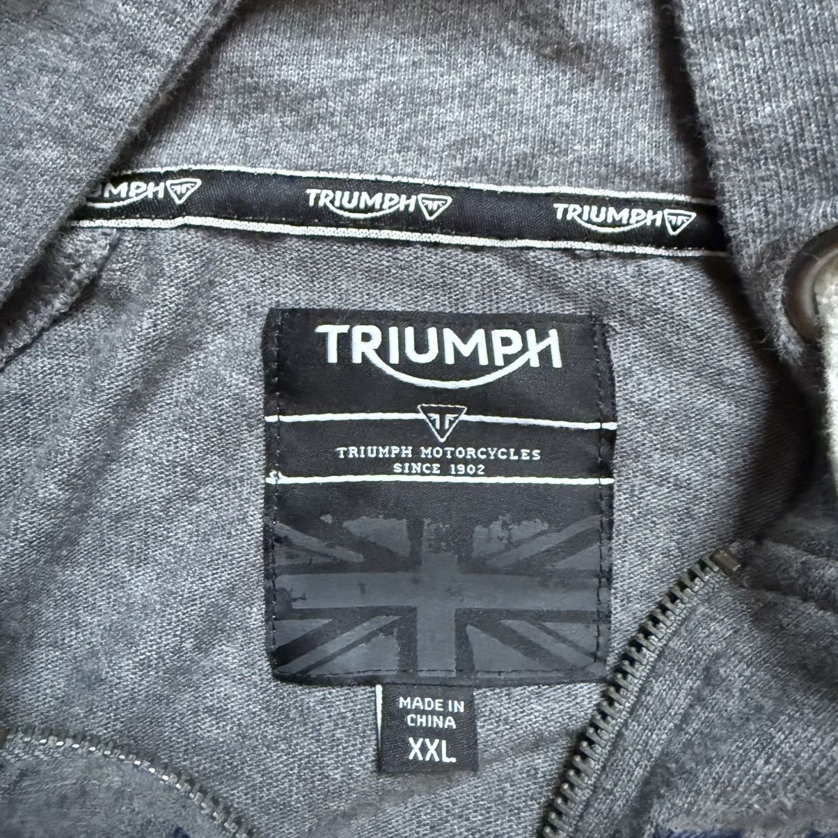 Harley Davidson Triumph Motorcycles Performance Full Zip Hoodie Size US XL / EU 56 / 4 - 6 Thumbnail
