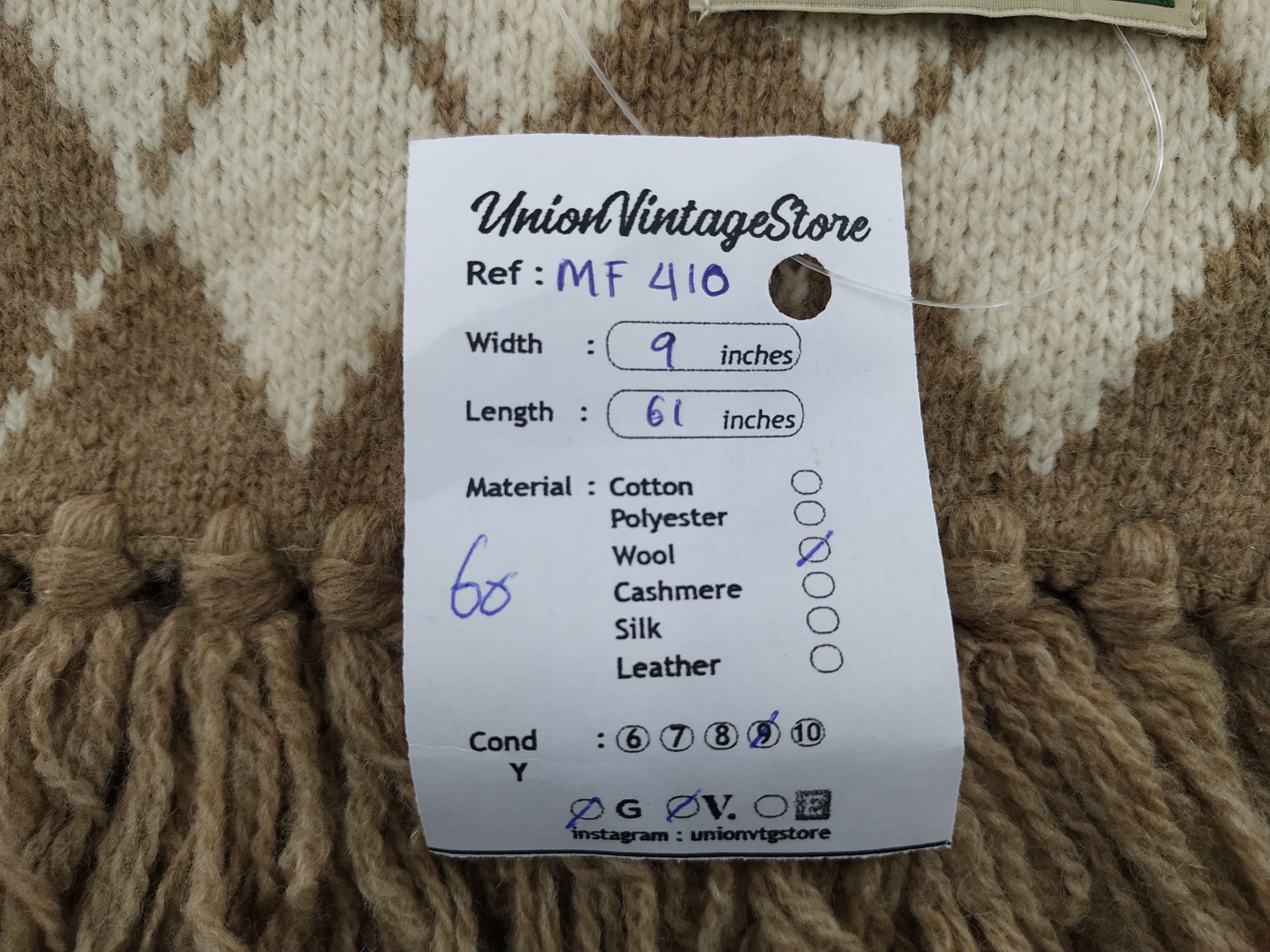 L.L. Bean Vintage L.L. Bean Scarf/Muffler/Neckwear MF410 Size ONE SIZE - 6 Thumbnail