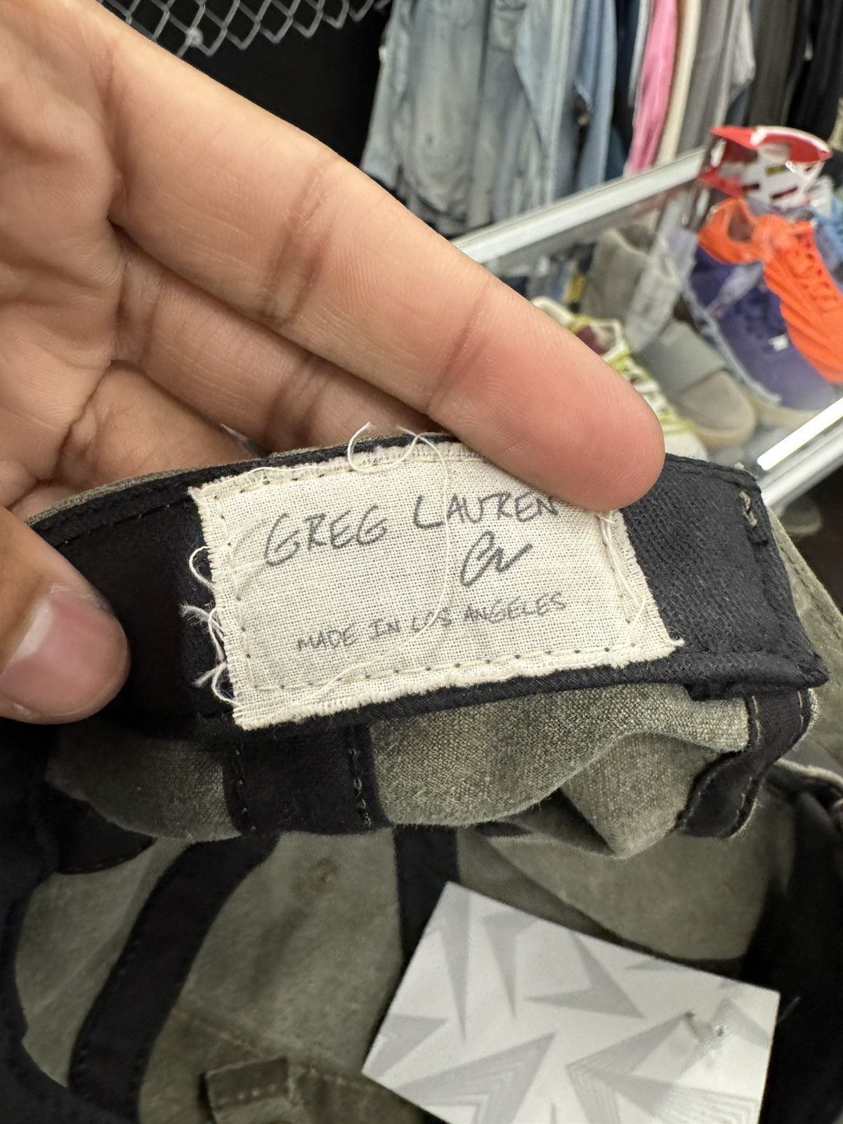 Greg Lauren Greg Lauren Reconstructed Army Tent Hat Size ONE SIZE - 2 Thumbnail