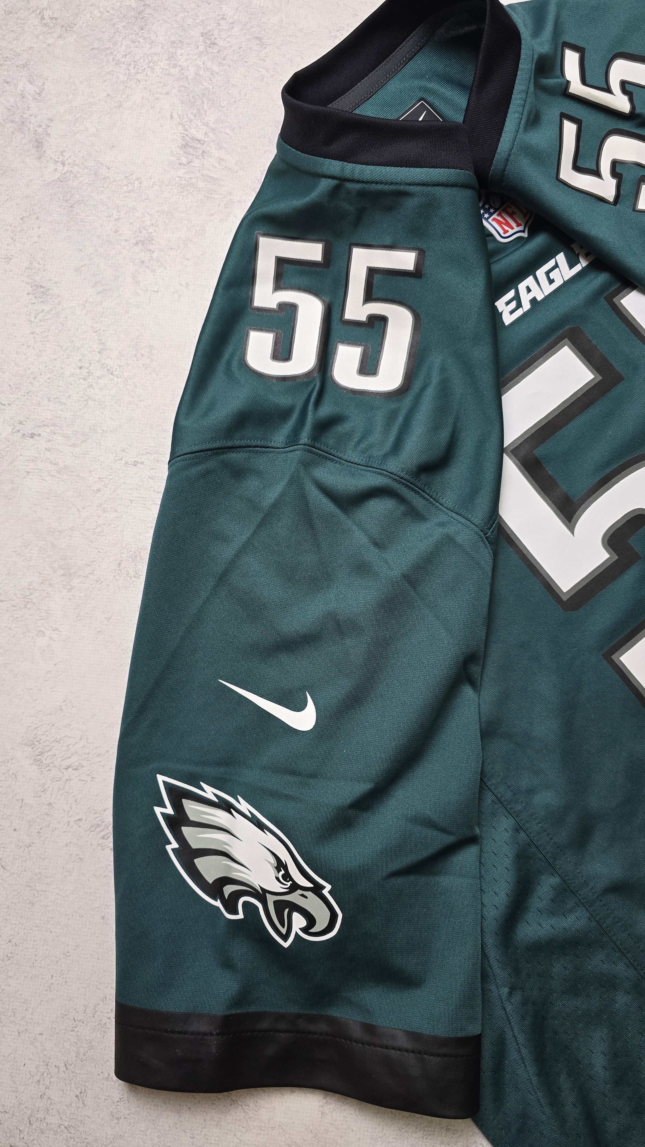Nike Brandon Graham #55 Eagles Nike Super Bowl LIX Champs Jersey Size US XXL / EU 58 / 5 - 9 Thumbnail