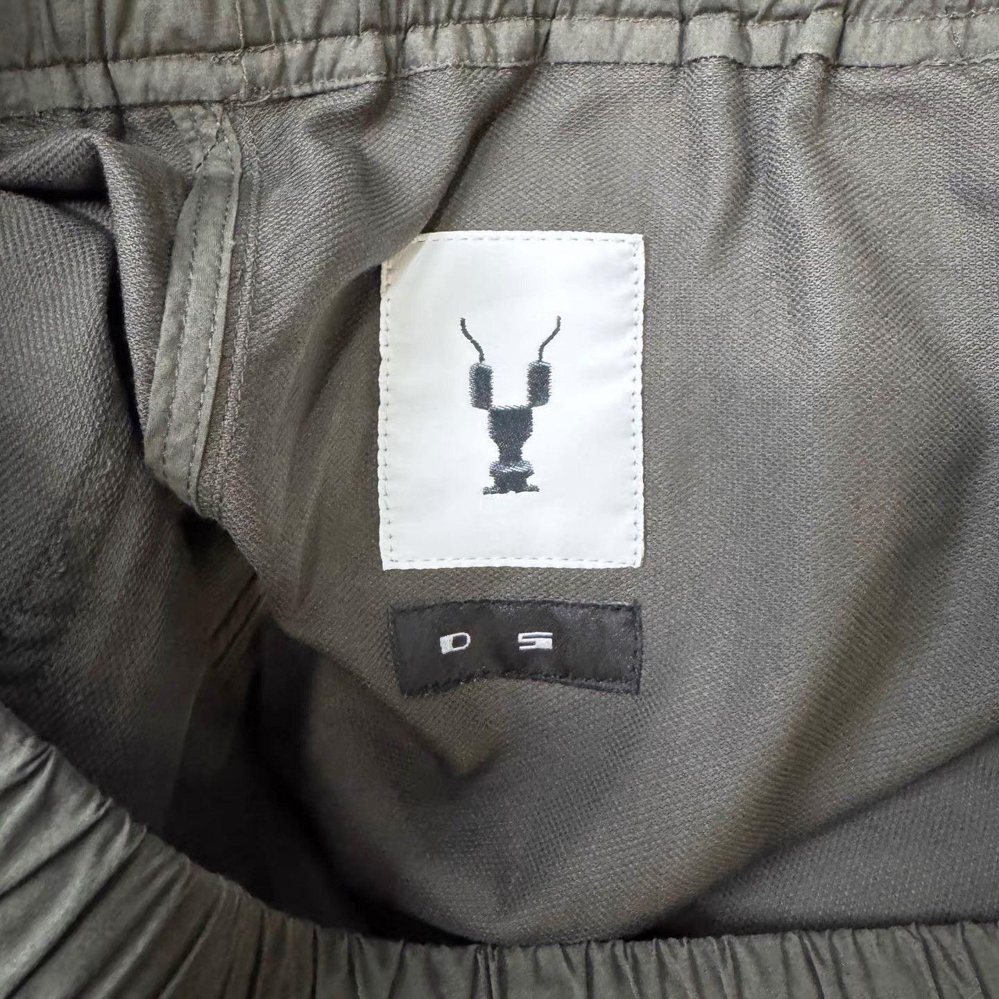 Rick Owens RO Double Ring Military Green Shorts Q10 Size US 34 / EU 50 - 4 Thumbnail