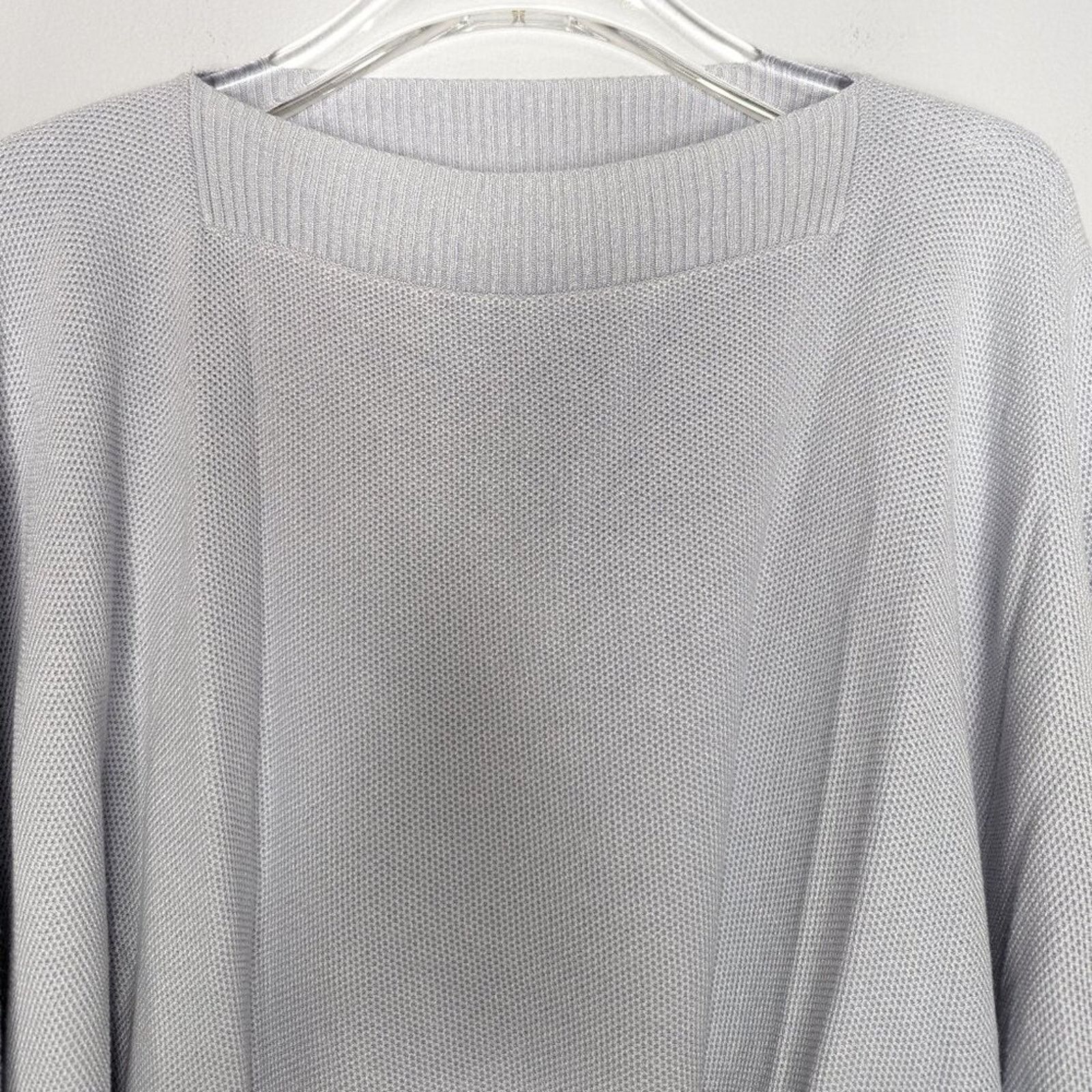 Lululemon Lululemon Forward Flow Cape Poncho Silvery Blue Loose Fit Size ONE SIZE - 4 Thumbnail