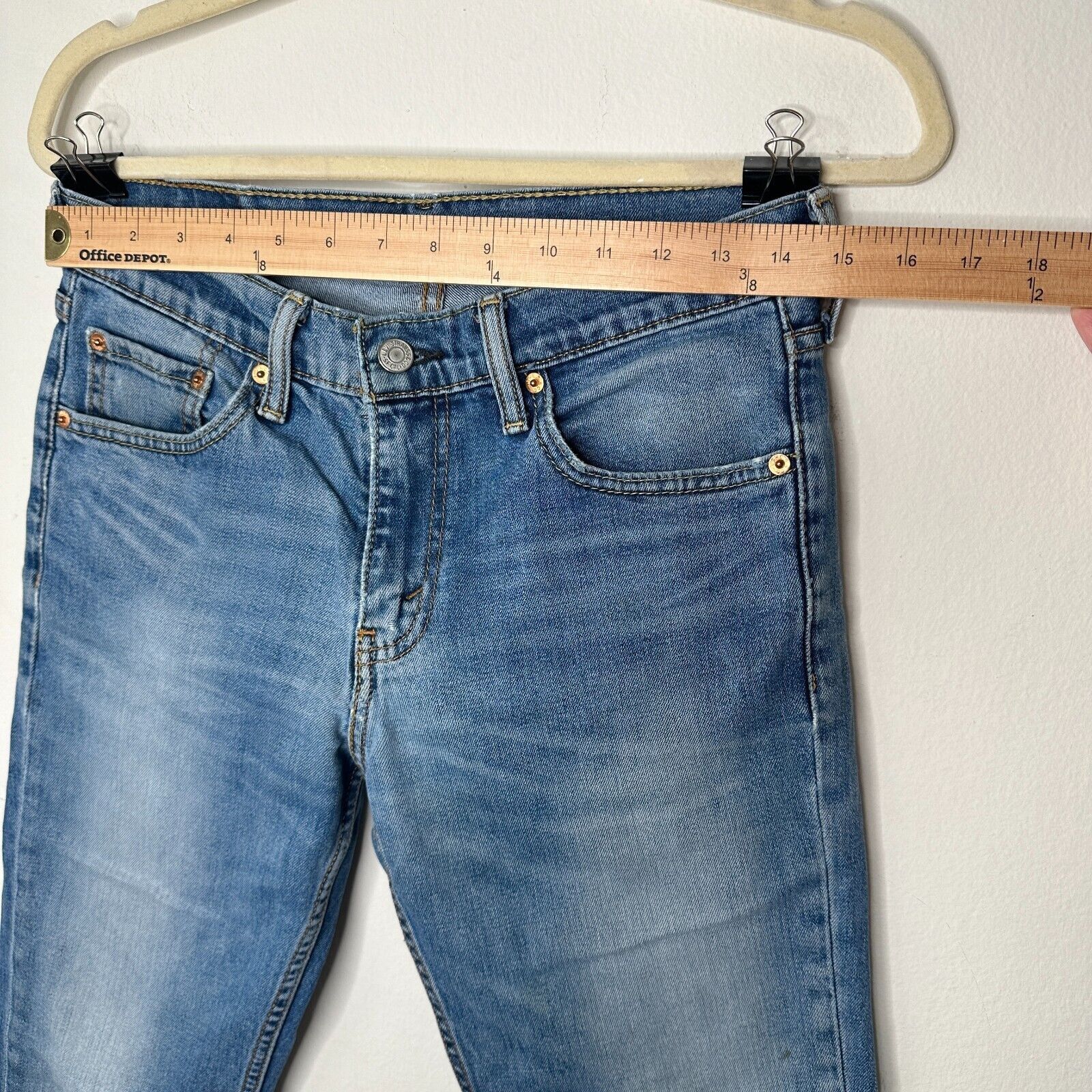 Levi's Levi 511 Slim Fit Medium Wash Levi's Flex Jeans 30 / 32 Size US 30 / EU 46 - 11 Thumbnail