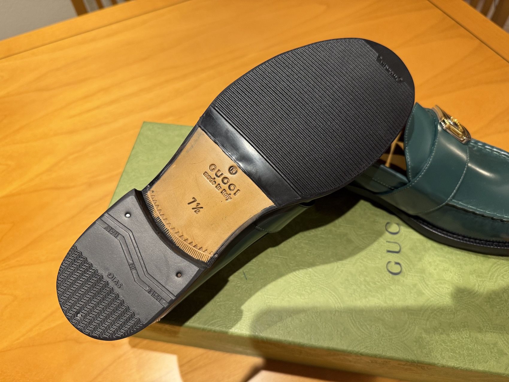 Gucci SS'24 Loafers Buckle Two-tone Size US 7.5 / EU 40-41 - 6 Thumbnail