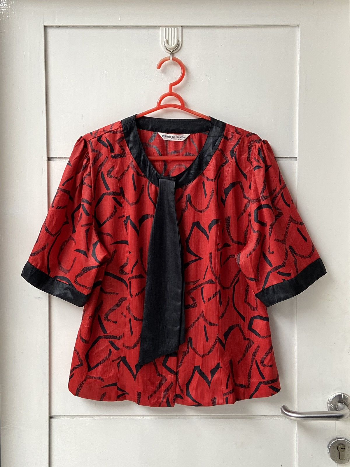 Pierre Balmain PIERRE BALMAIN Motive Blouse Size S / US 4 / IT 40 - 9 Thumbnail